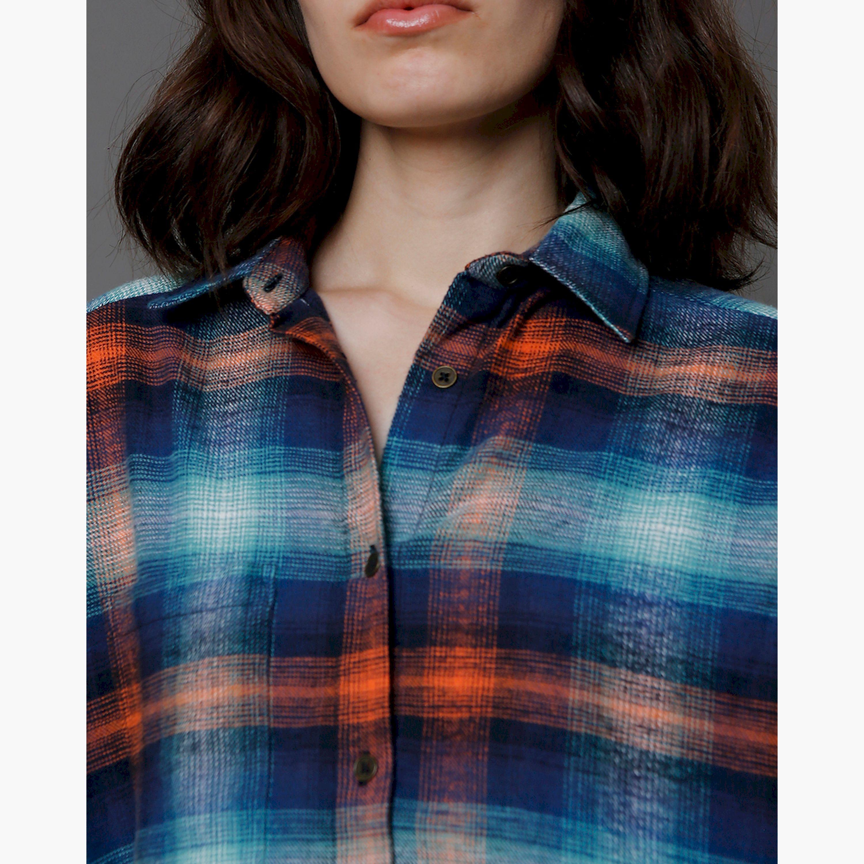 هاي ستار × ستايلي - قميص نسائي - أزرق-women-clothing-shirtsandblouses-shirts-image-3