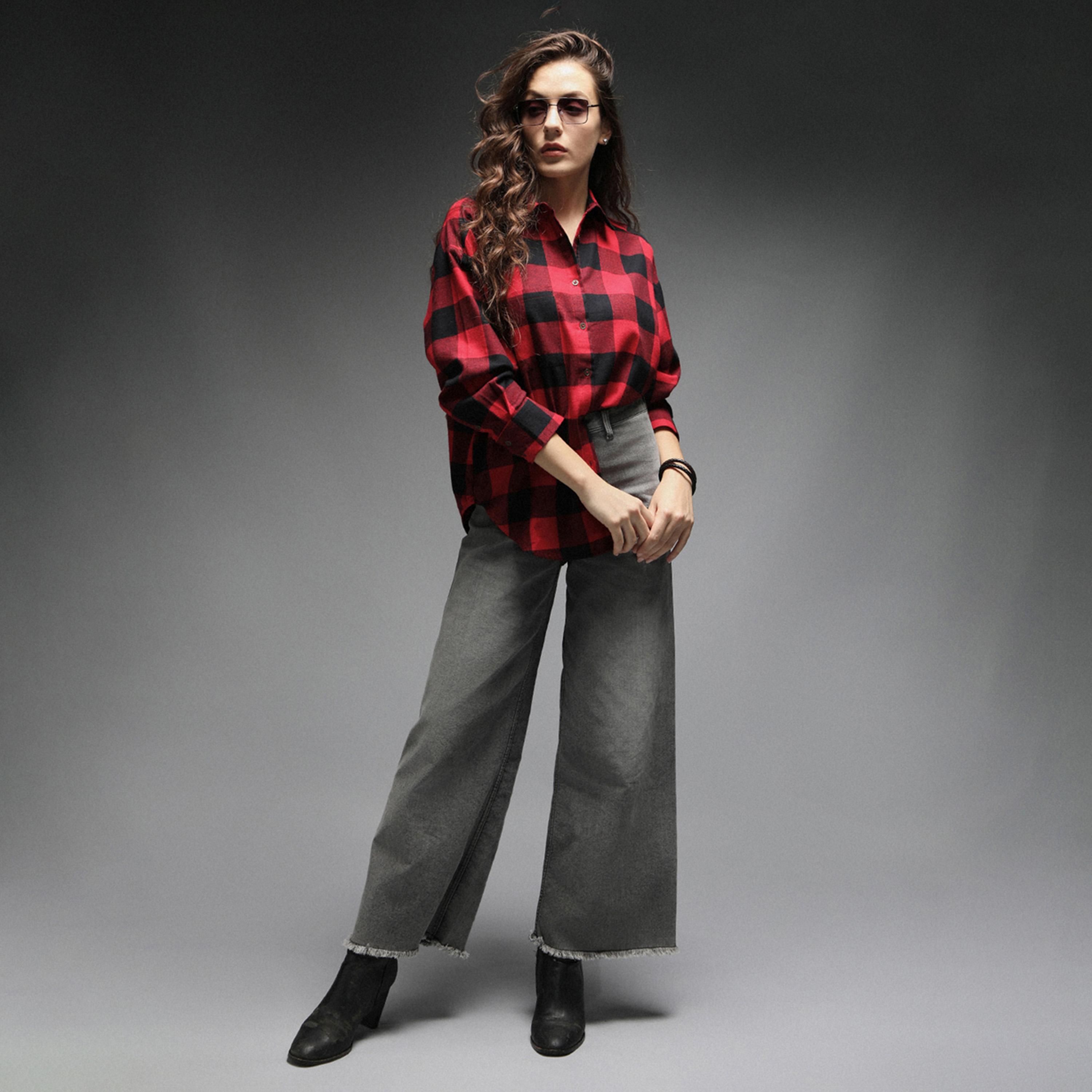 High Star X Styli Women Check 4 Shirts-women-clothing-shirtsandblouses-shirts-image-5
