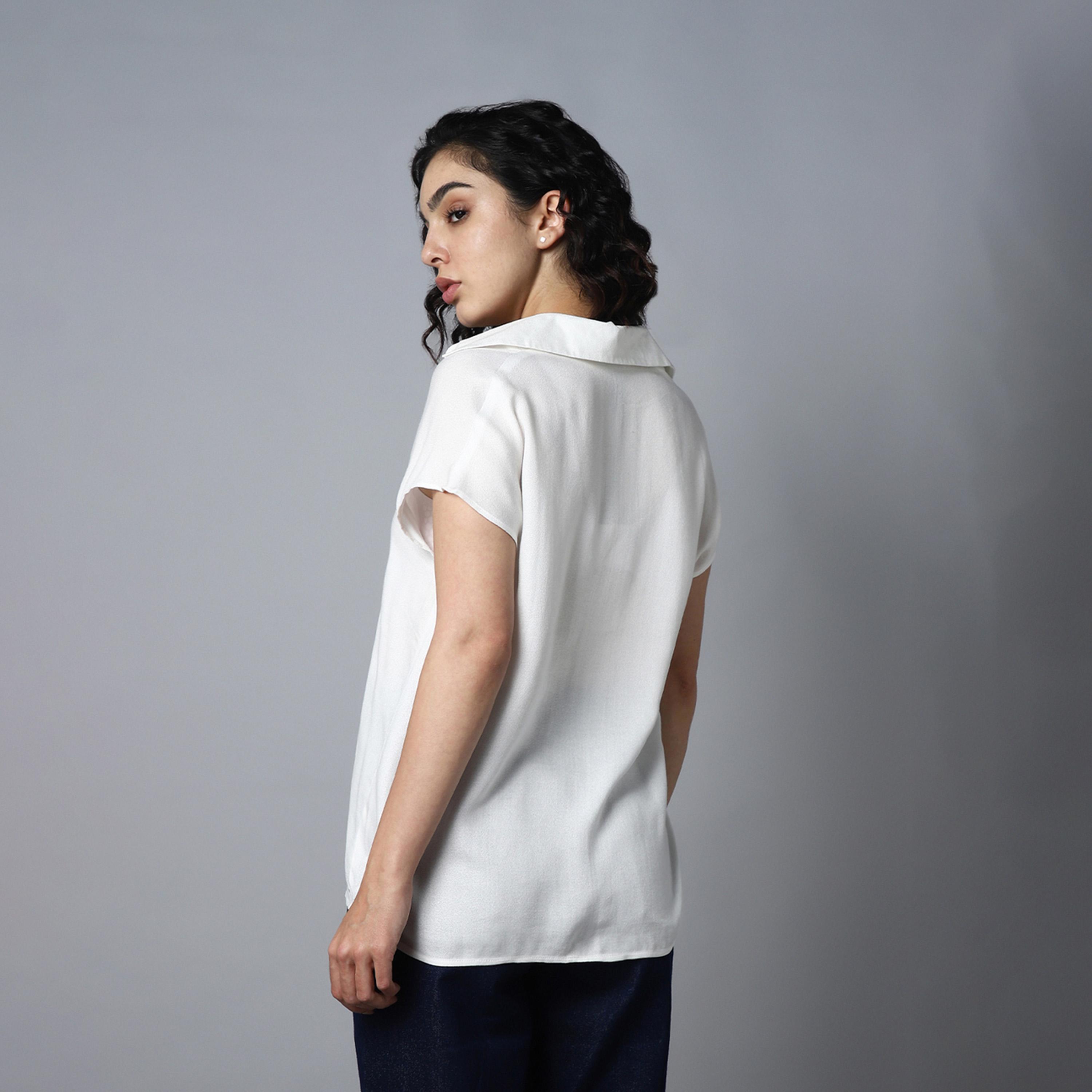 هاي ستار × ستايلي - قميص نسائي أبيض-women-clothing-shirtsandblouses-shirts-image-2