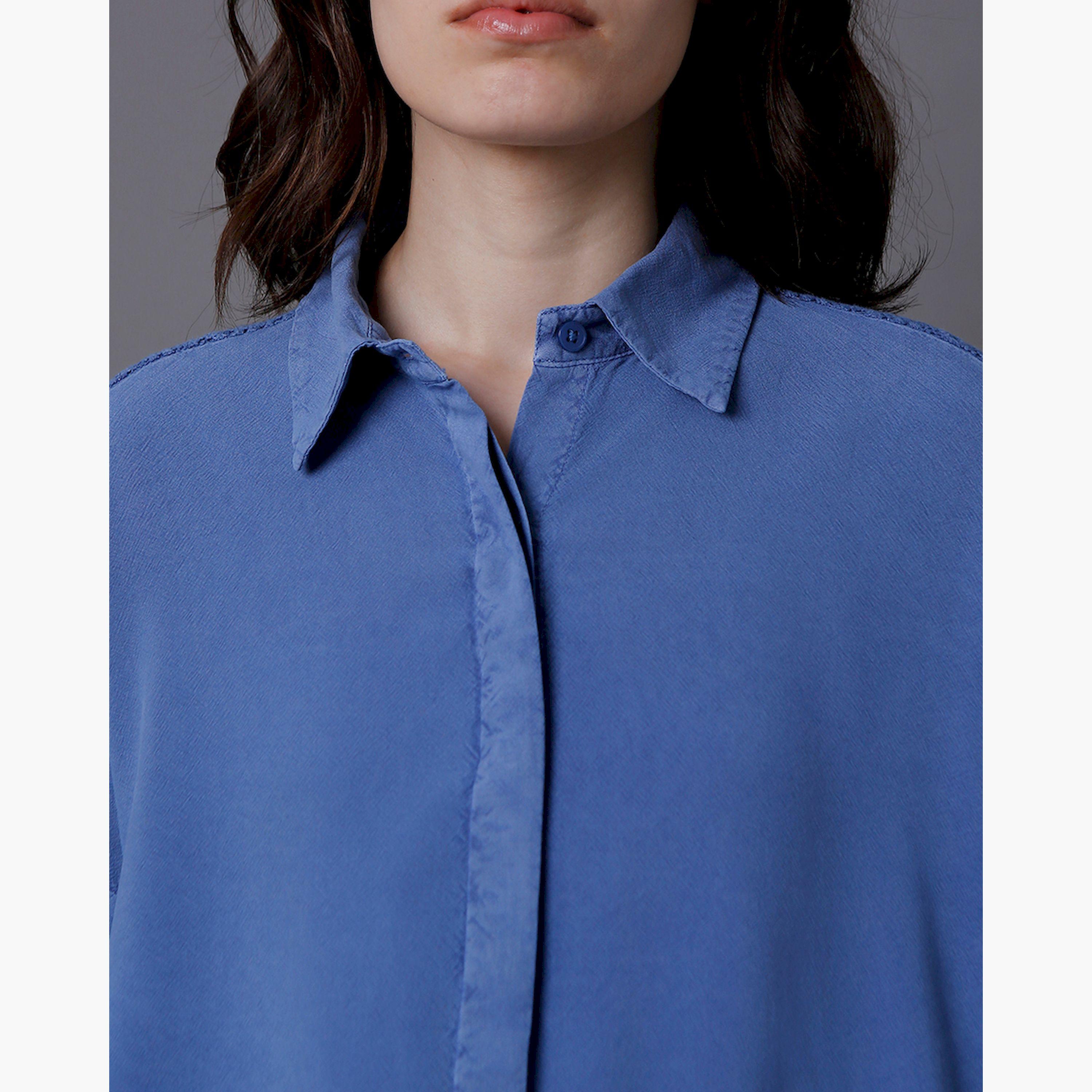 هاي ستار × ستايلي - قميص نسائي - كحلي-women-clothing-shirtsandblouses-shirts-image-3