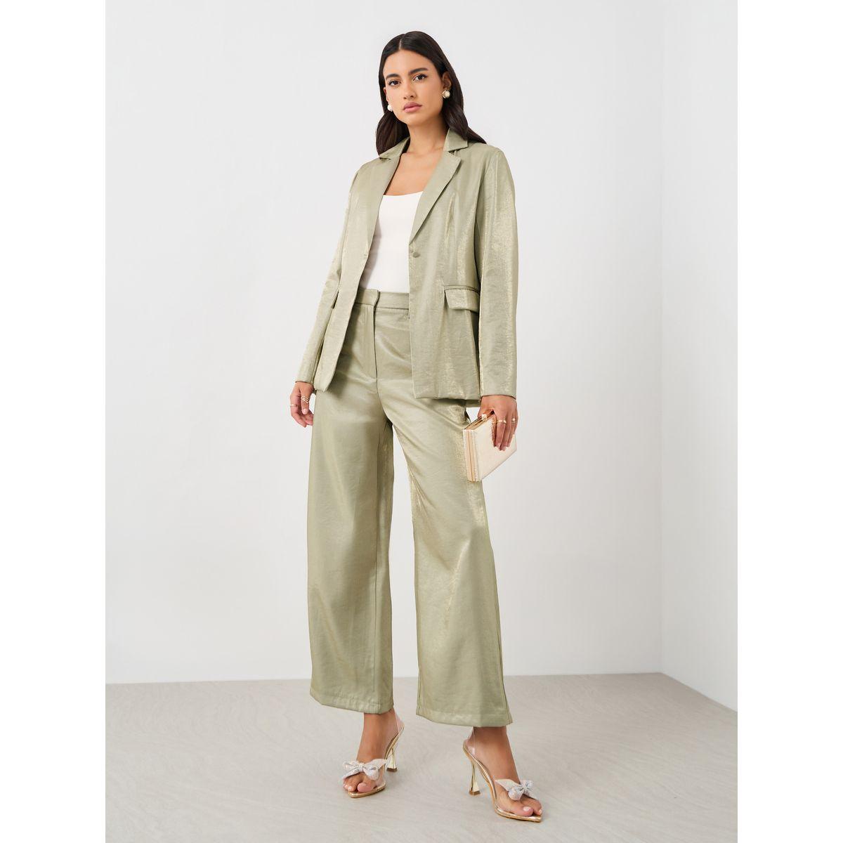 Styli Solid Regular Fit Single Breasted Blazer-women-clothing-coatsandjackets-blazers-image-2