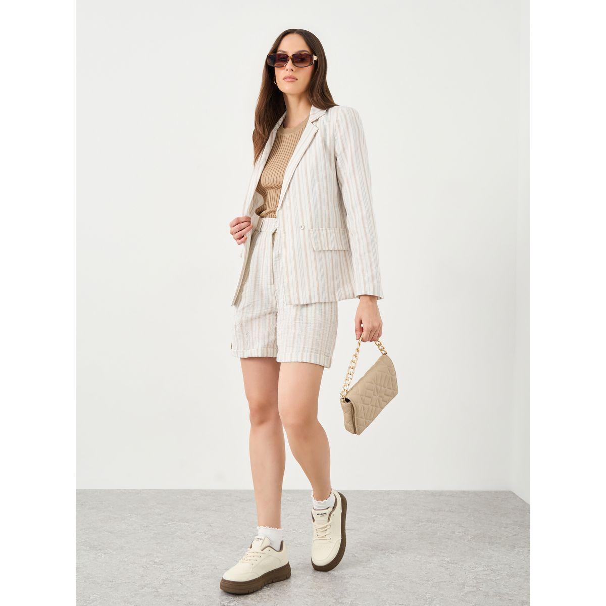 Styli Regular Fit Striped Blazer-women-clothing-coatsandjackets-blazers-image-2