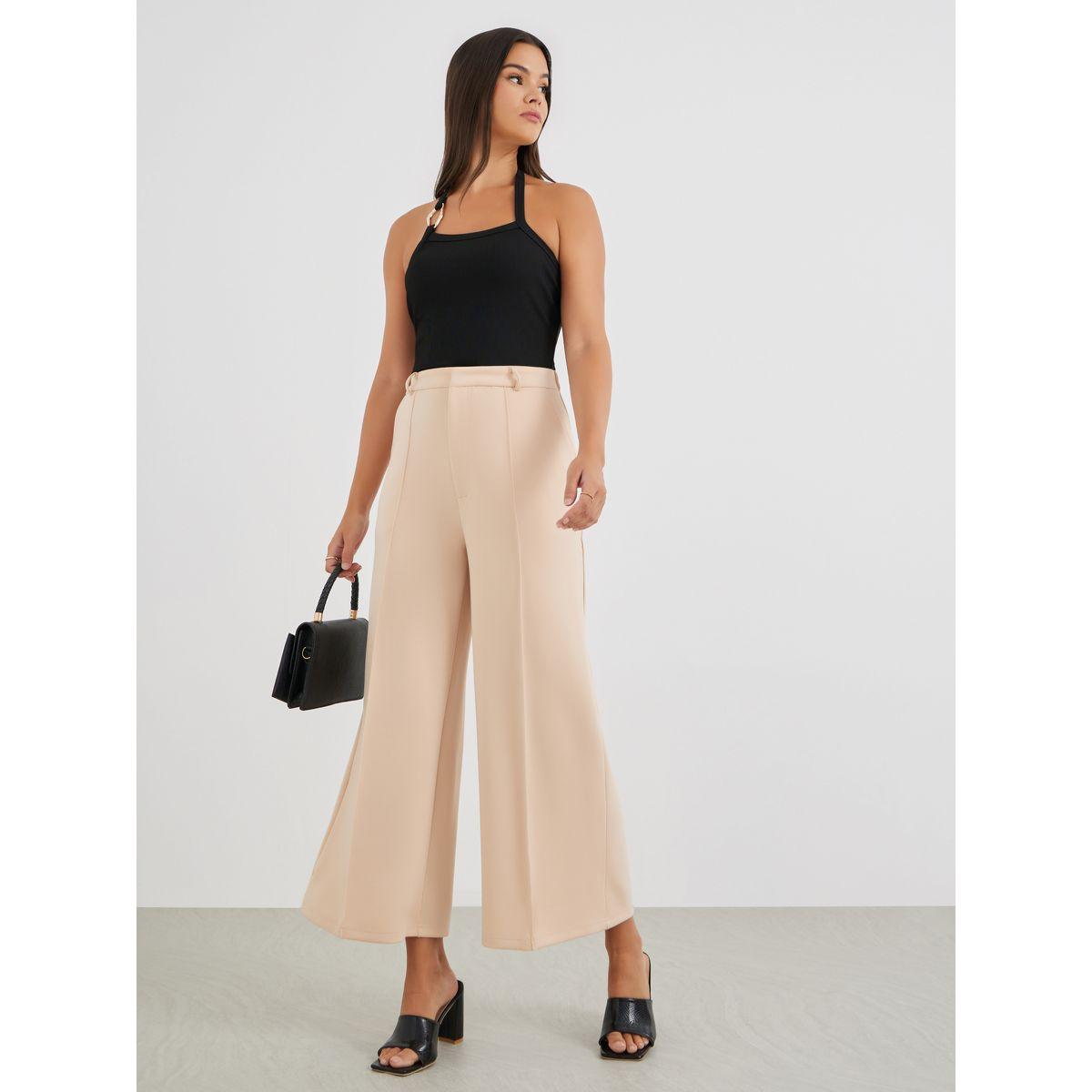 Styli Mid Rise Wide Leg Trousers-women-clothing-bottoms-trousers-image-1