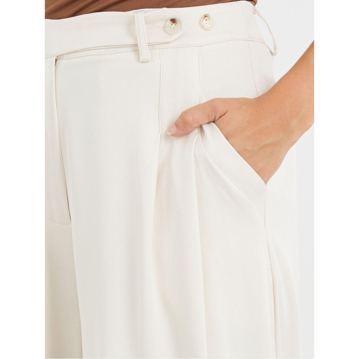 Styli Mid Rise Wide Leg Pleated Pants-women-clothing-bottoms-trousers-image-3