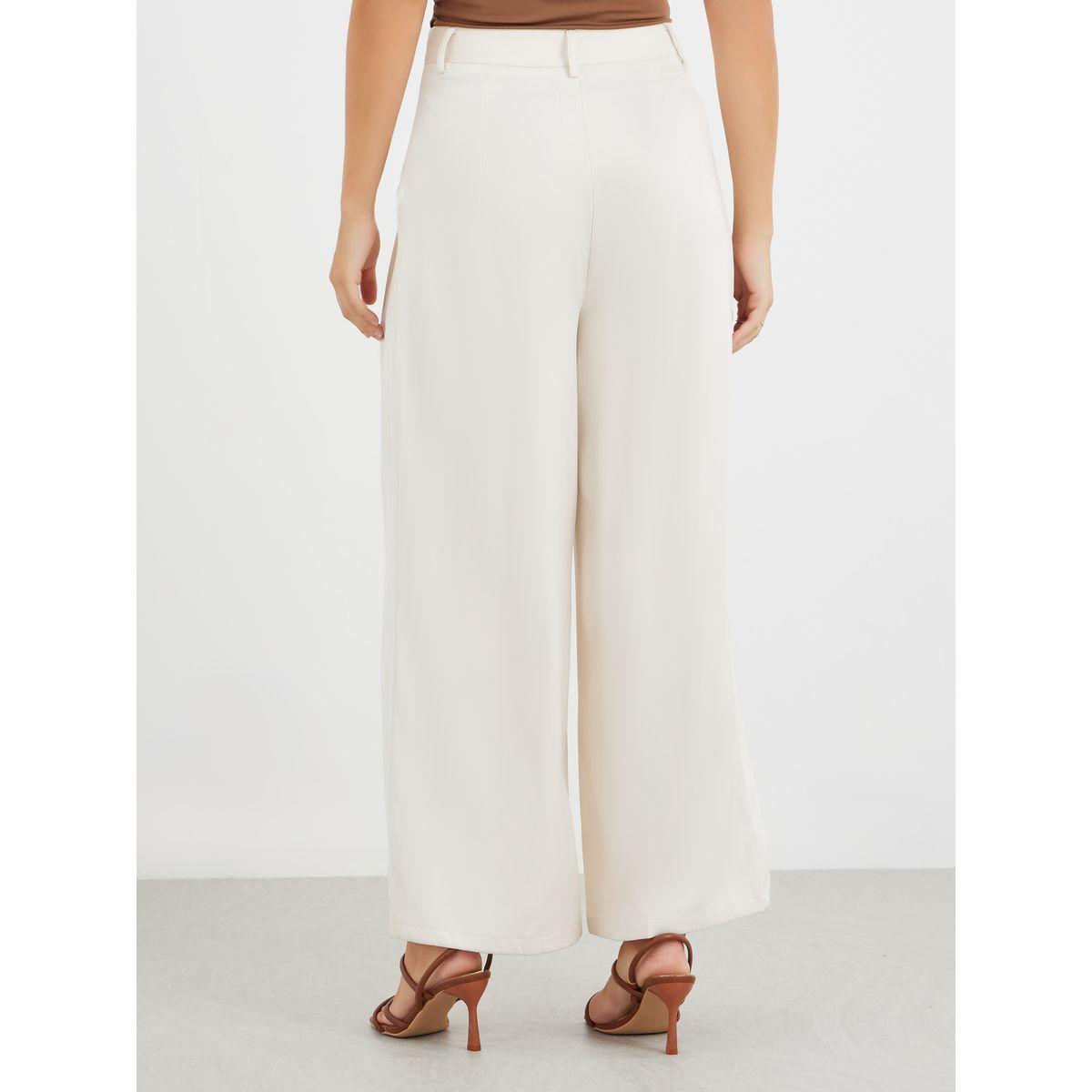 Styli Mid Rise Wide Leg Pleated Pants-women-clothing-bottoms-trousers-image-4