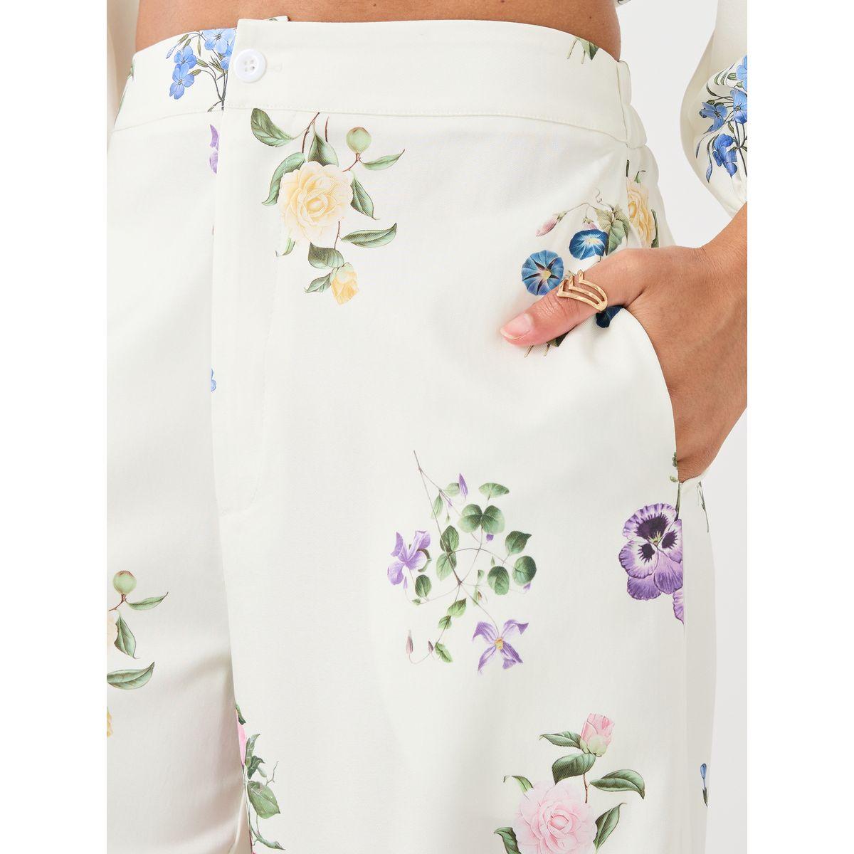 بنطال بأرجل واسعة وطبعة زهور-women-clothing-bottoms-trousers-image-3