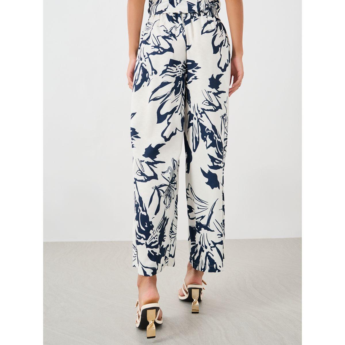 Styli All-Over Floral Print Wide Leg Pants with Elasticated Waistband-women-clothing-bottoms-trousers-image-4