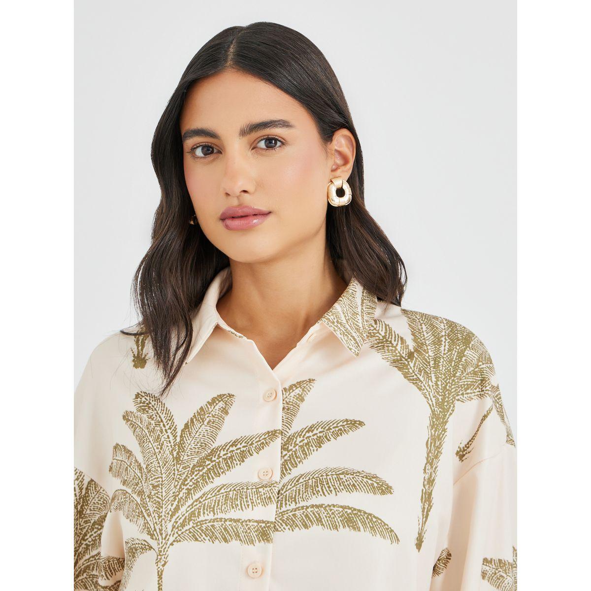 بلوزة بطبعة استوائية وياقة سبريد-women-clothing-shirtsandblouses-shirts-image-4