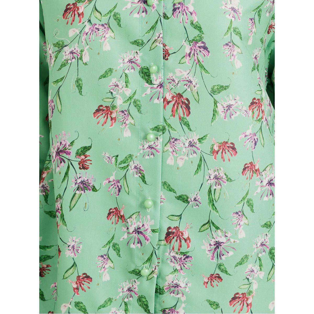 بلوزة مطبعة بالكامل بزهور مع ياقة سبريد-women-clothing-shirtsandblouses-shirts-image-3