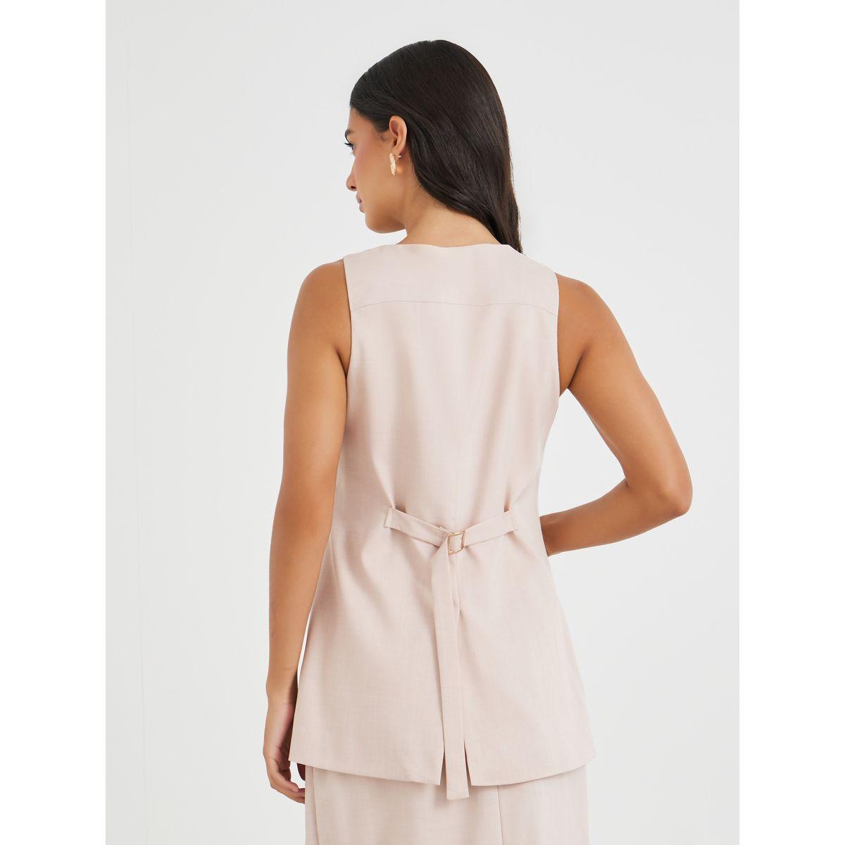 Styli Buttoned Longline Waistcoat-women-clothing-coatsandjackets-waistcoats-image-5
