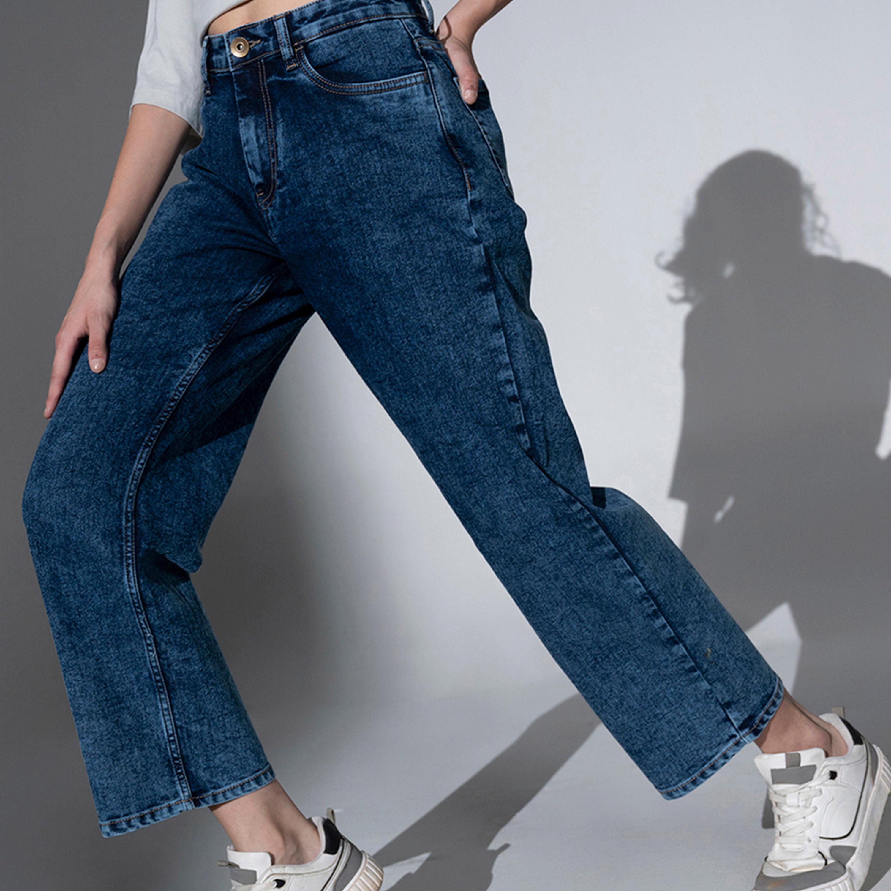Hubberholme X Styli Women Indigo Jeans-women-clothing-bottoms-jeans-image-3