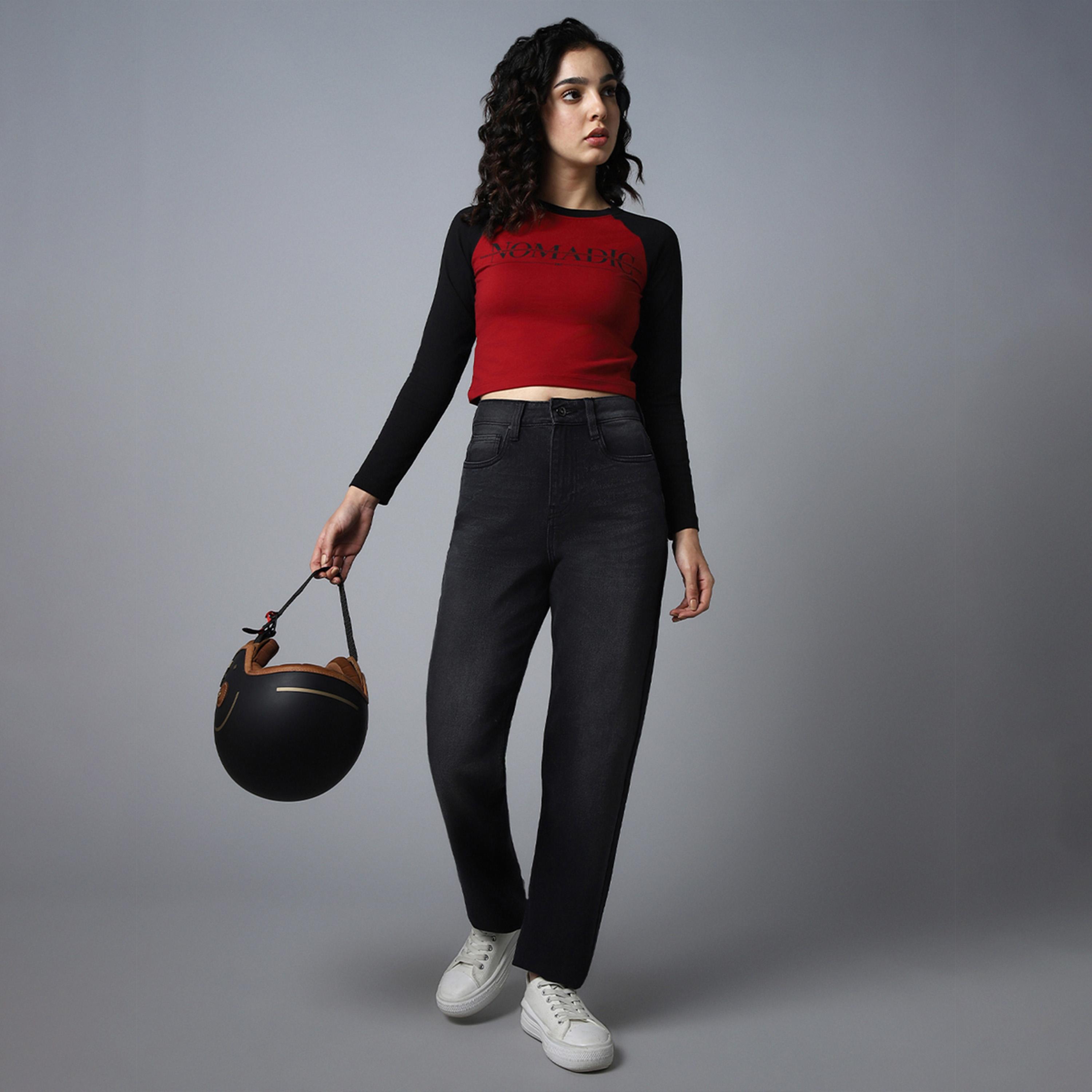 هاي ستار × ستايلي - بنطال جينز نسائي - أسود-women-clothing-bottoms-jeans-image-5