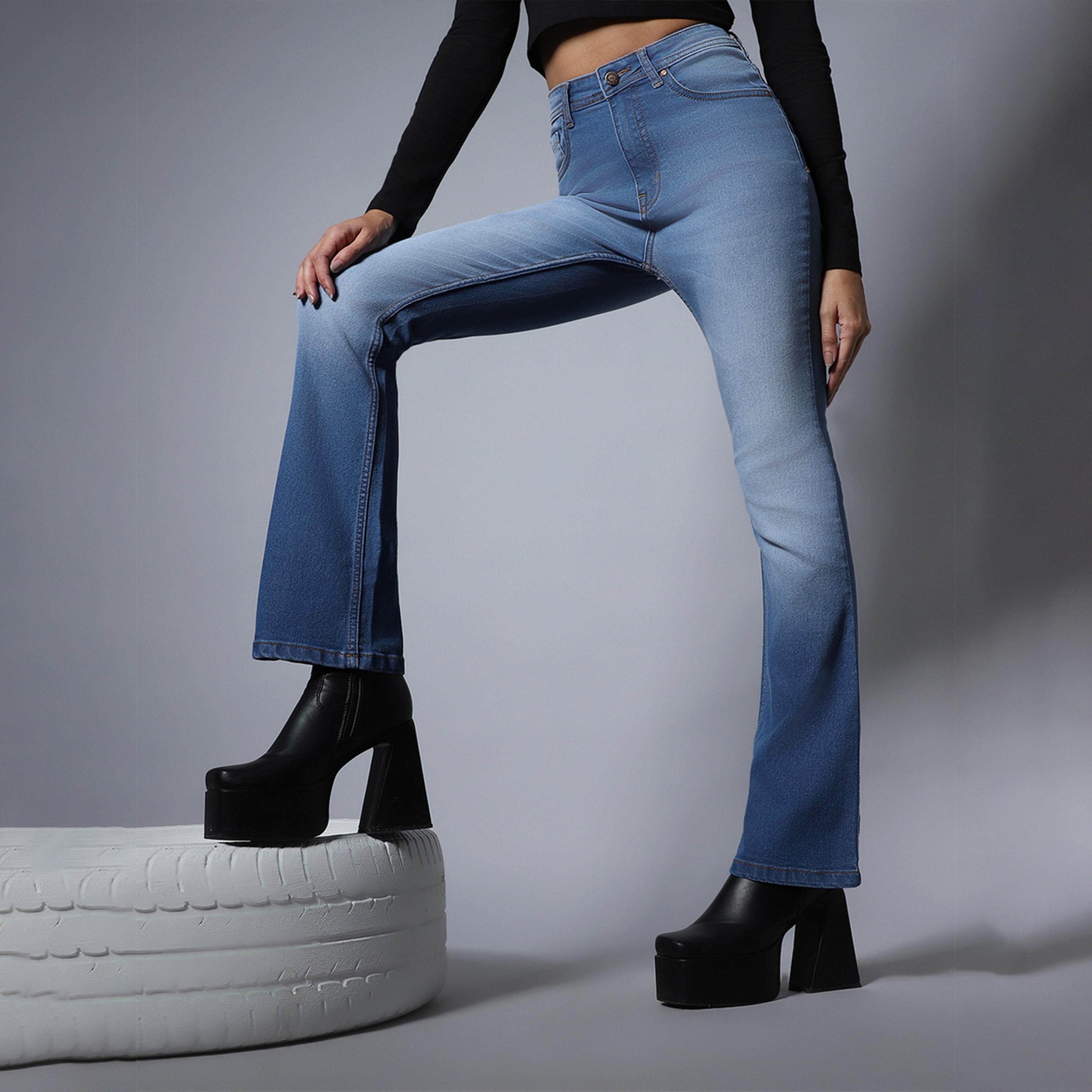 هاي ستار × ستايلي - بنطال جينز للنساء - أزرق-women-clothing-bottoms-jeans-image-5