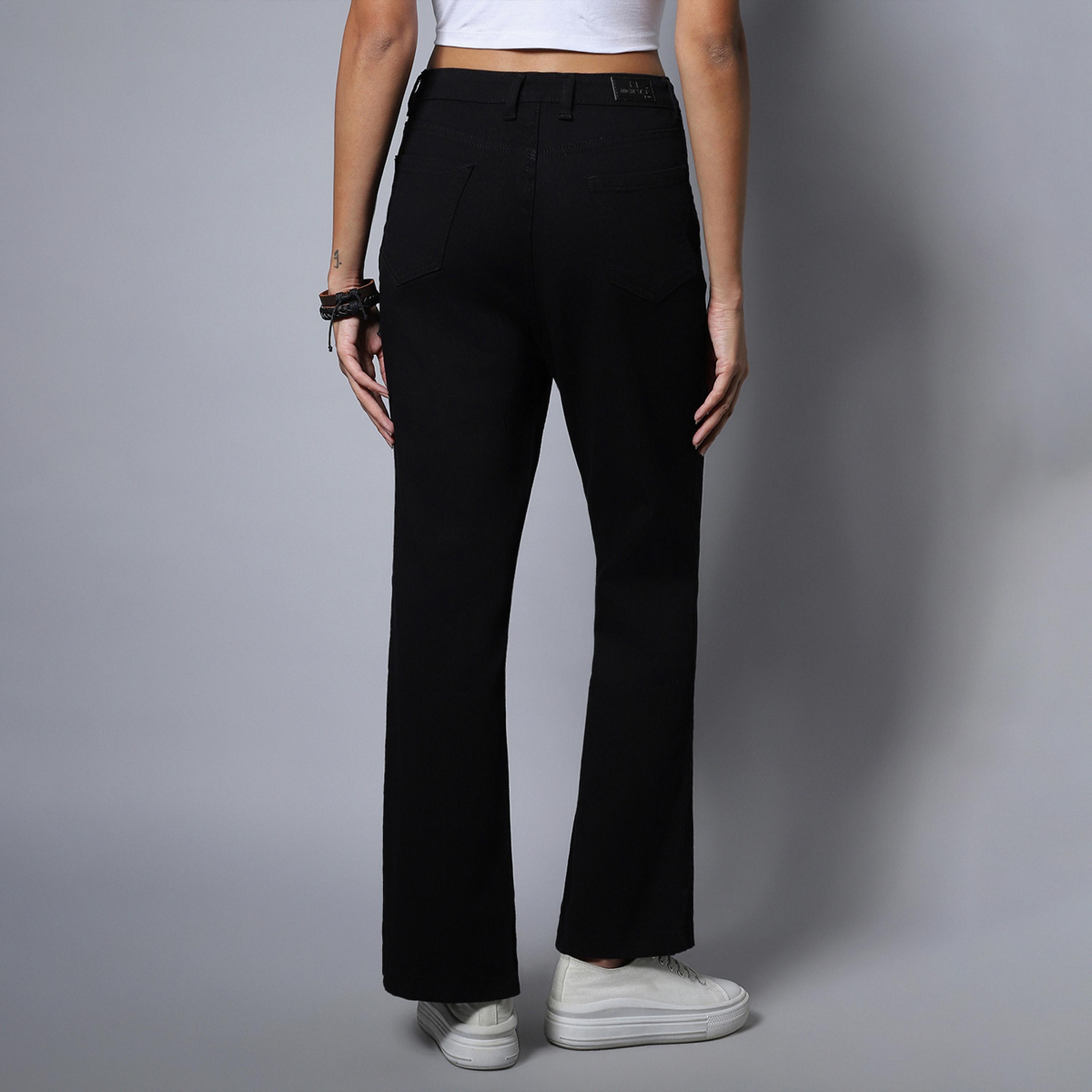هاي ستار × ستايلي - بنطال جينز نسائي - أسود-women-clothing-bottoms-jeans-image-3