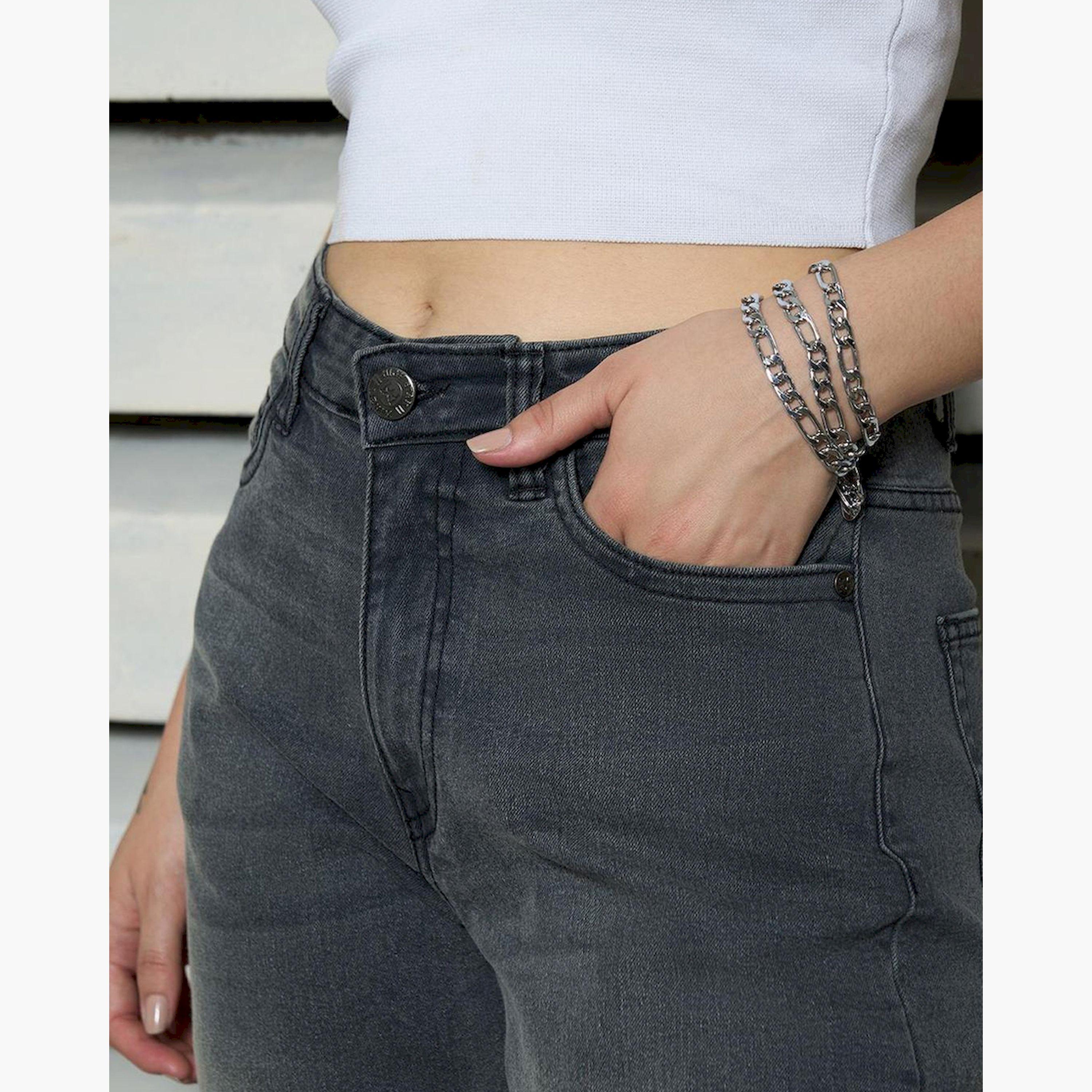 هاي ستار × ستايلي - بنطال جينز نسائي - رمادي فاتح-women-clothing-bottoms-jeans-image-4