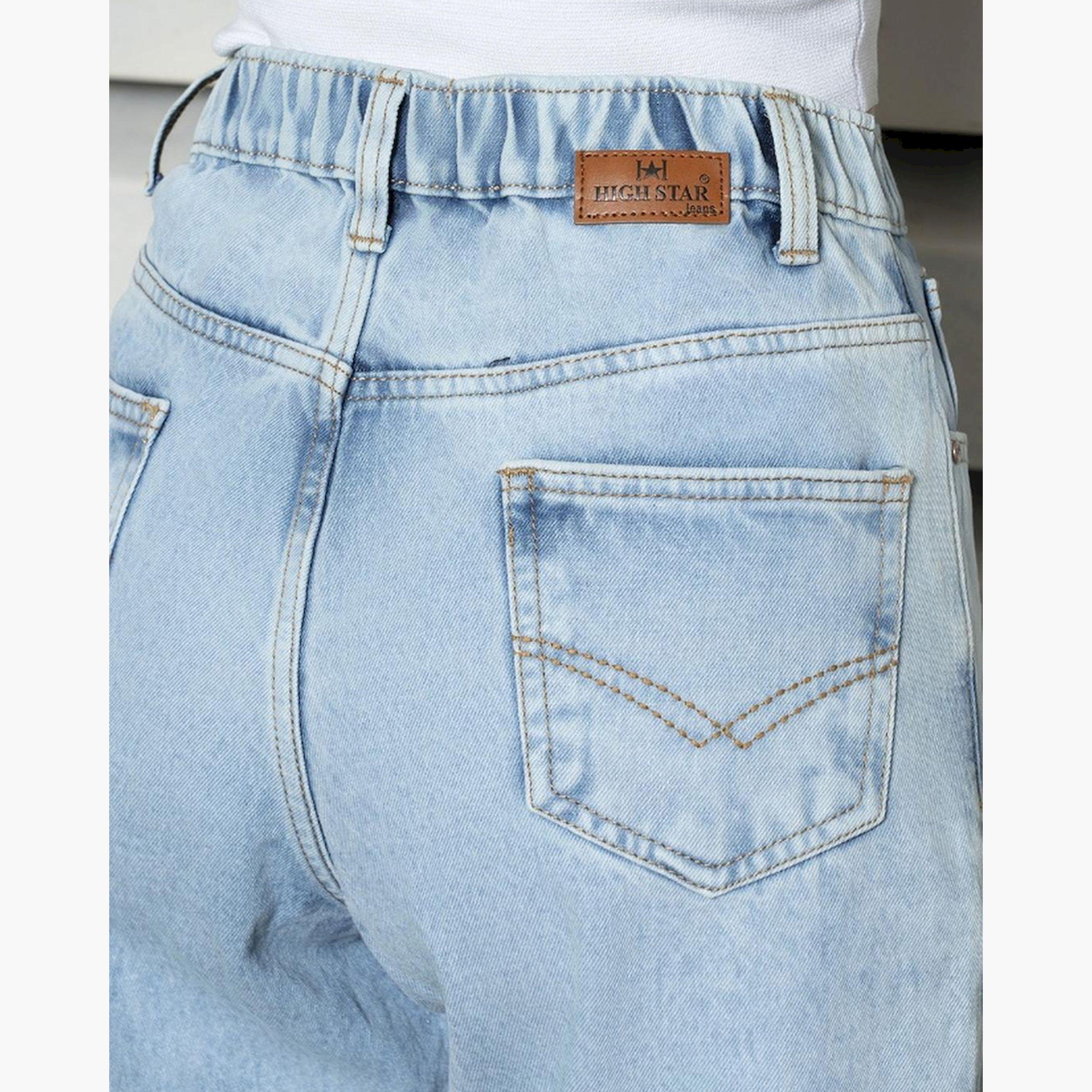 هاي ستار × ستايلي - بنطال جينز نسائي - نيلي-women-clothing-bottoms-jeans-image-4