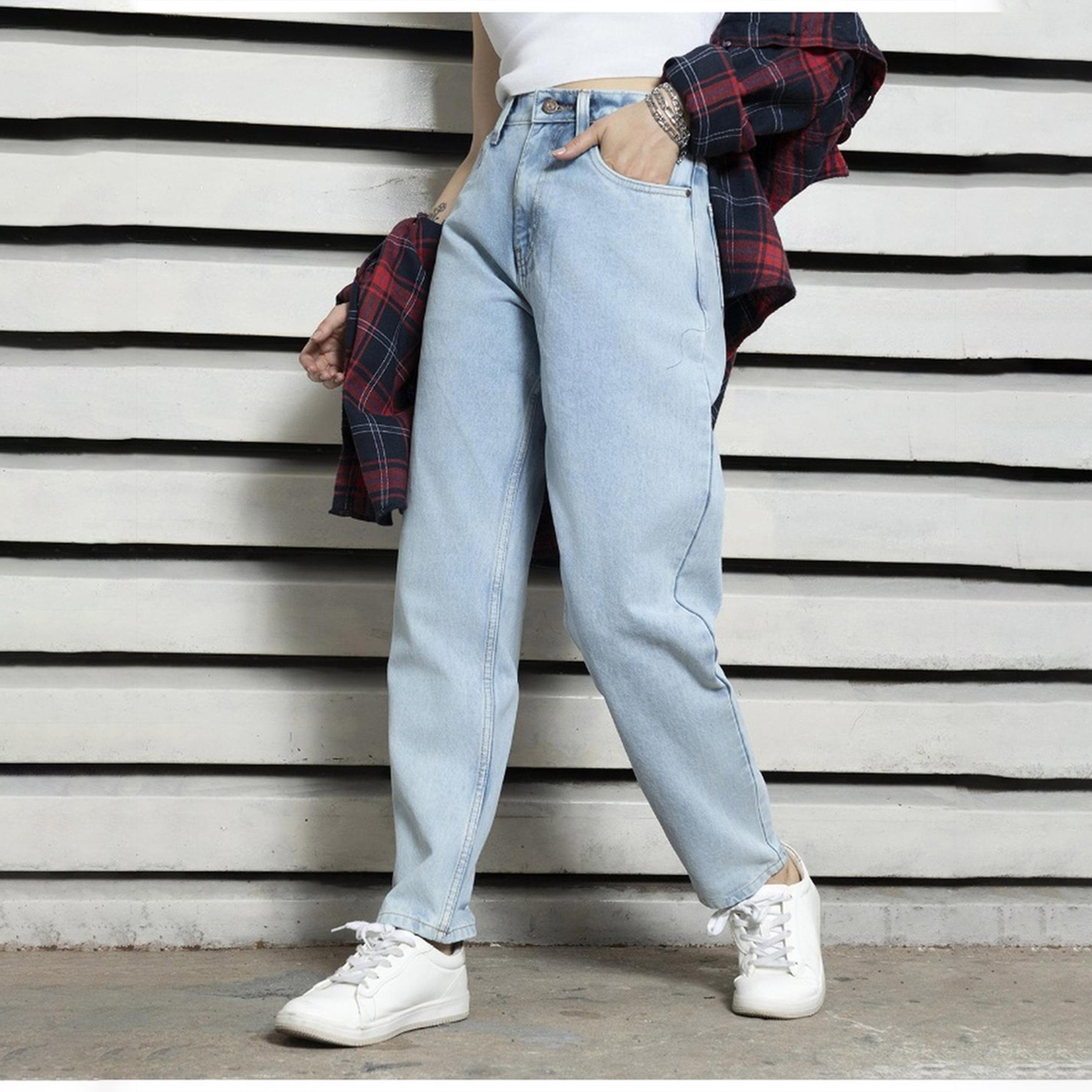هاي ستار × ستايلي - بنطال جينز نسائي - نيلي-women-clothing-bottoms-jeans-image-5
