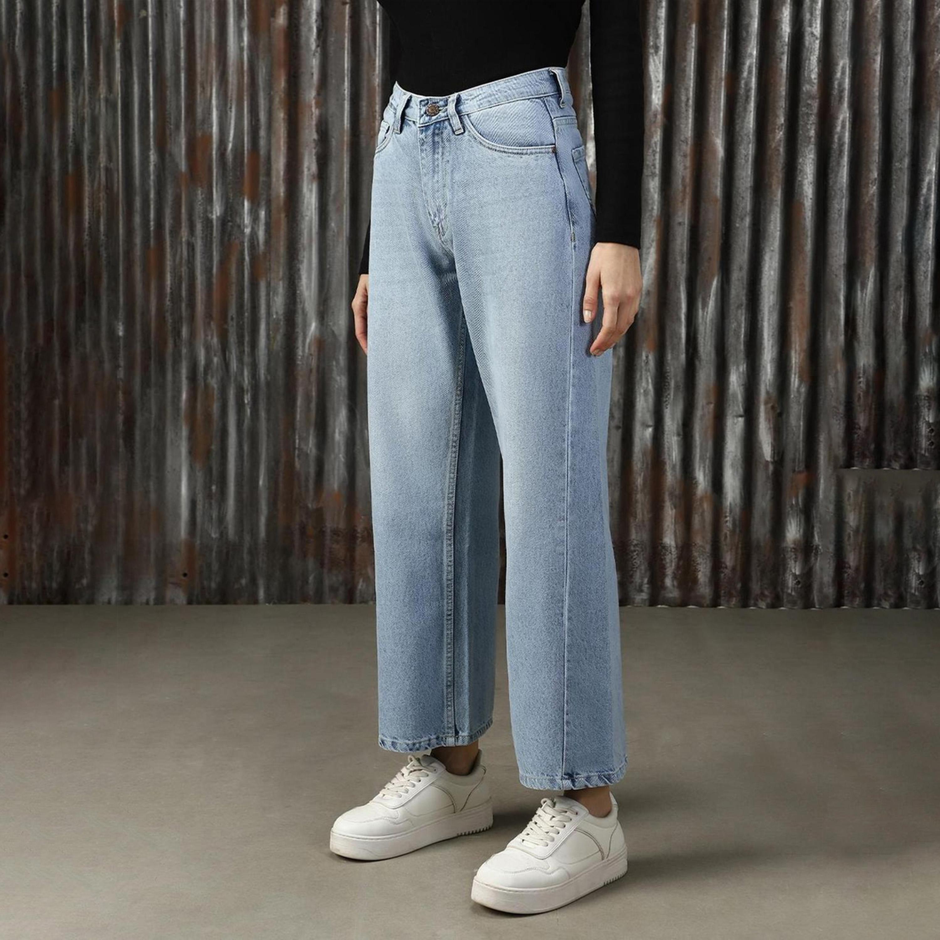 هاي ستار × ستايلي - بنطال جينز نسائي - نيلي-women-clothing-bottoms-jeans-image-1