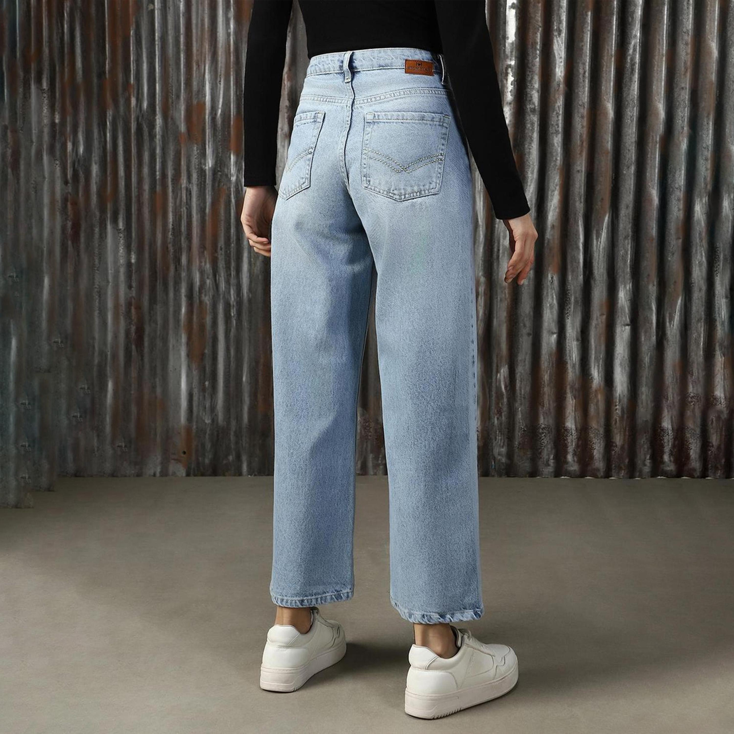 هاي ستار × ستايلي - بنطال جينز نسائي - نيلي-women-clothing-bottoms-jeans-image-3