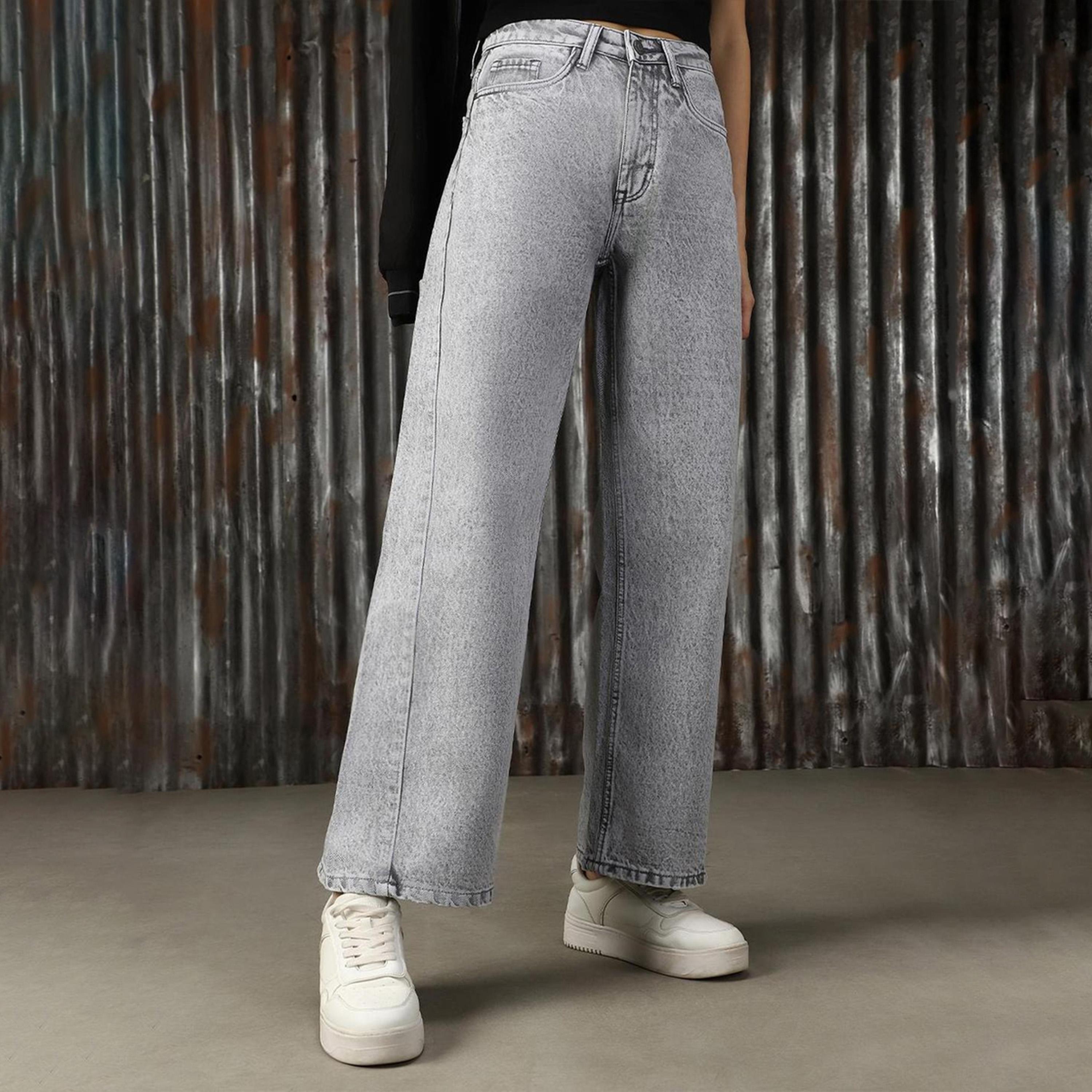 هاي ستار × ستايلي - بنطال جينز نسائي رمادي S-women-clothing-bottoms-jeans-image-5
