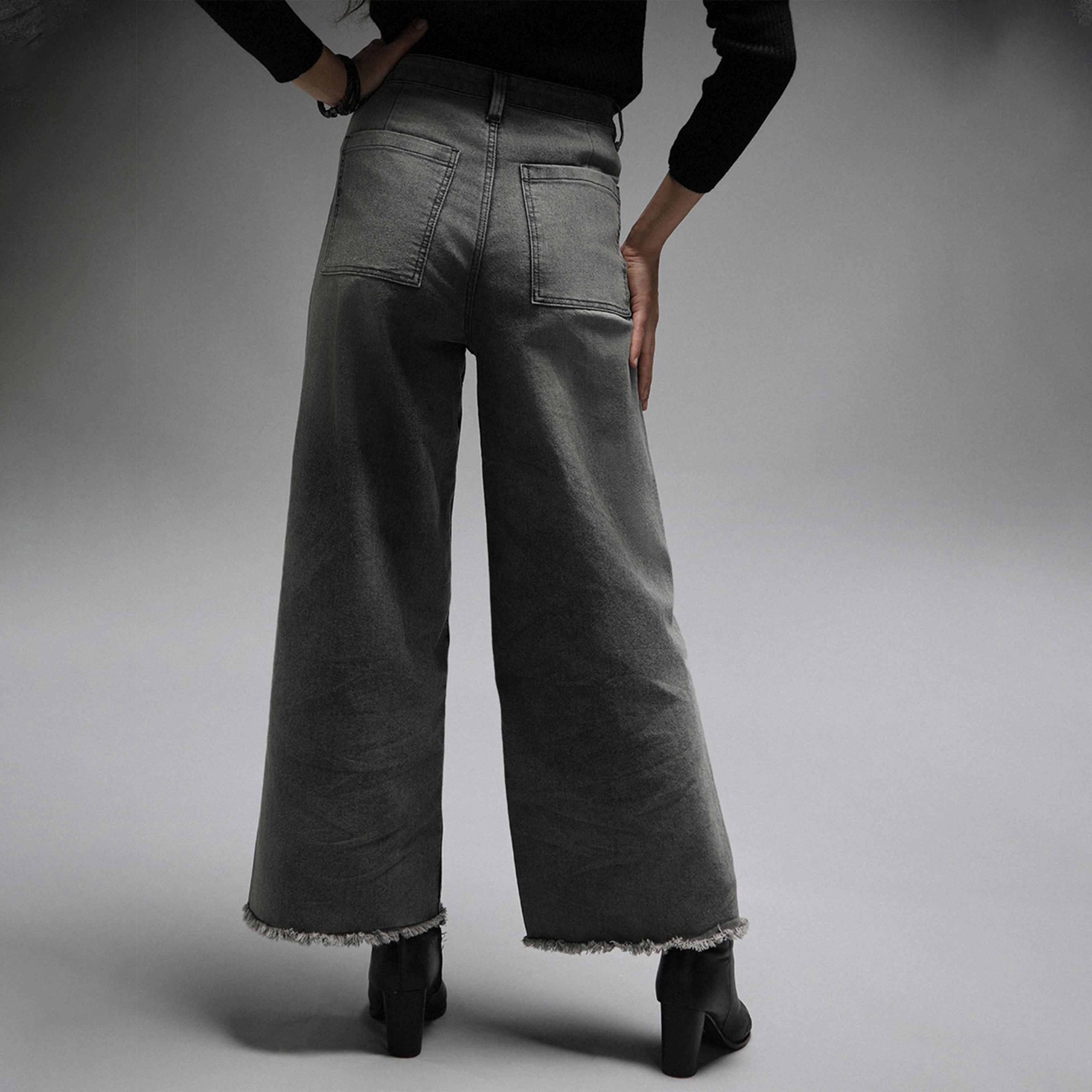 هاي ستار × ستايلي - بنطال جينز نسائي - أسود-women-clothing-bottoms-jeans-image-3