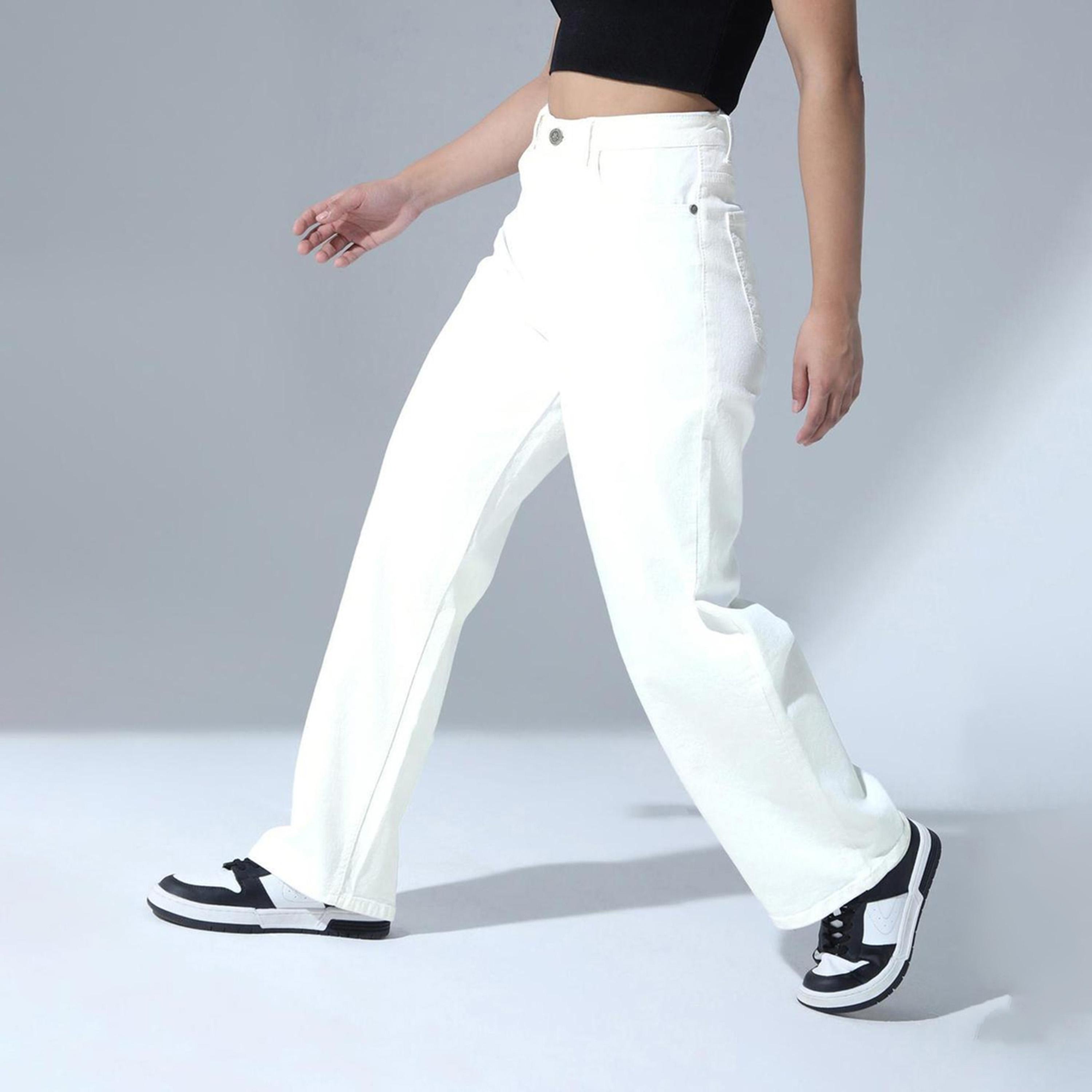 Hubberholme X Styli Women Ecru Jeans-women-clothing-bottoms-jeans-image-3