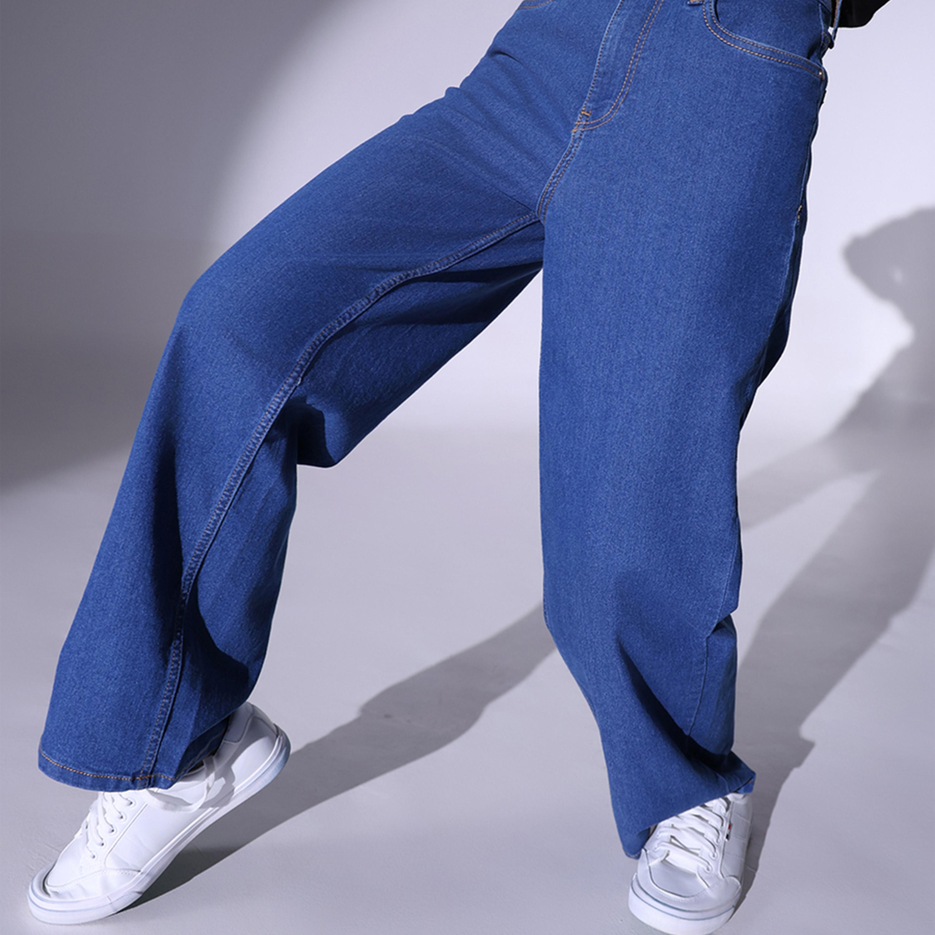 Hubberholme X Styli Women Indigo Jeans-women-clothing-bottoms-jeans-image-2