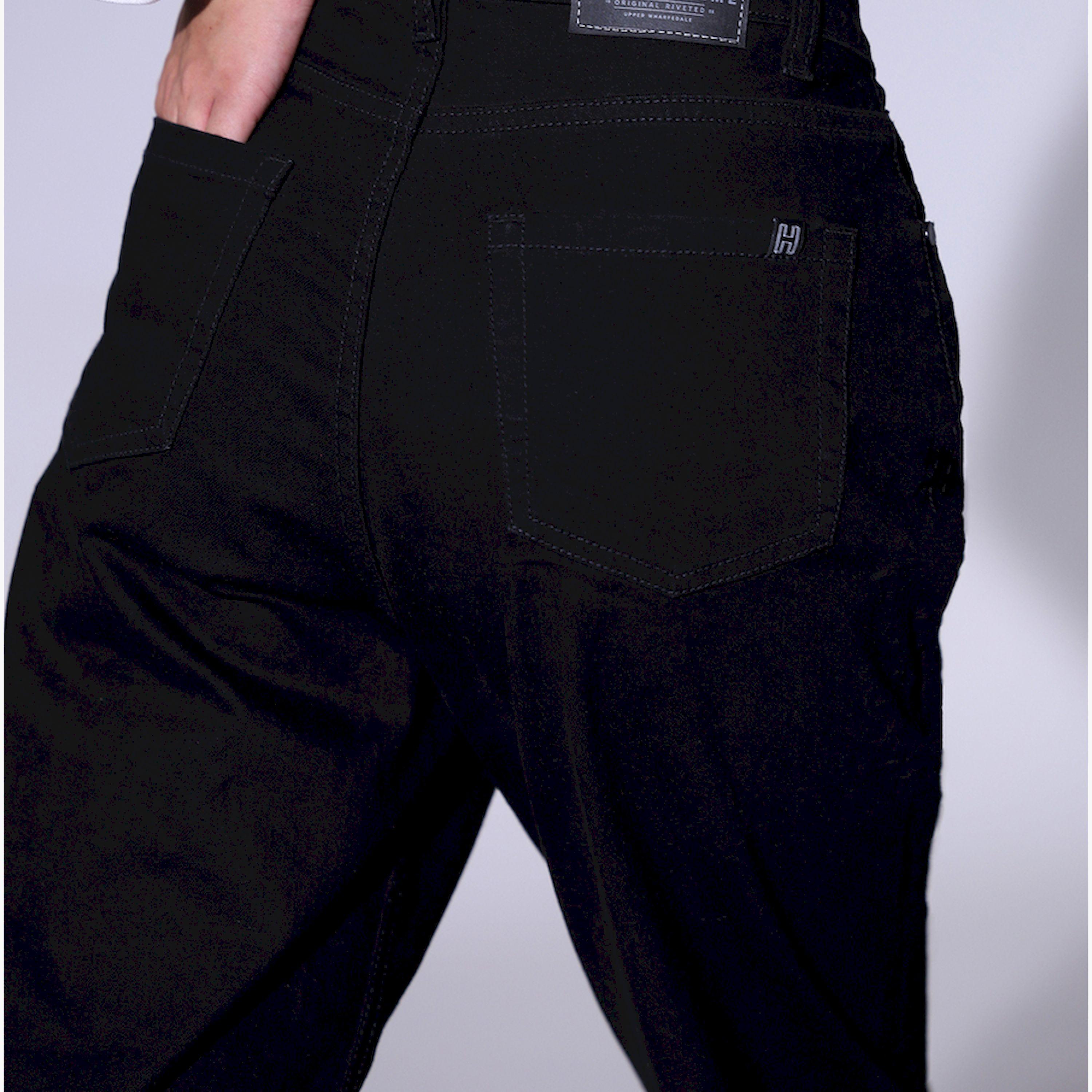 هابرهولم × ستايلي-  بنطال جينز للنساء أسود-women-clothing-bottoms-jeans-image-6