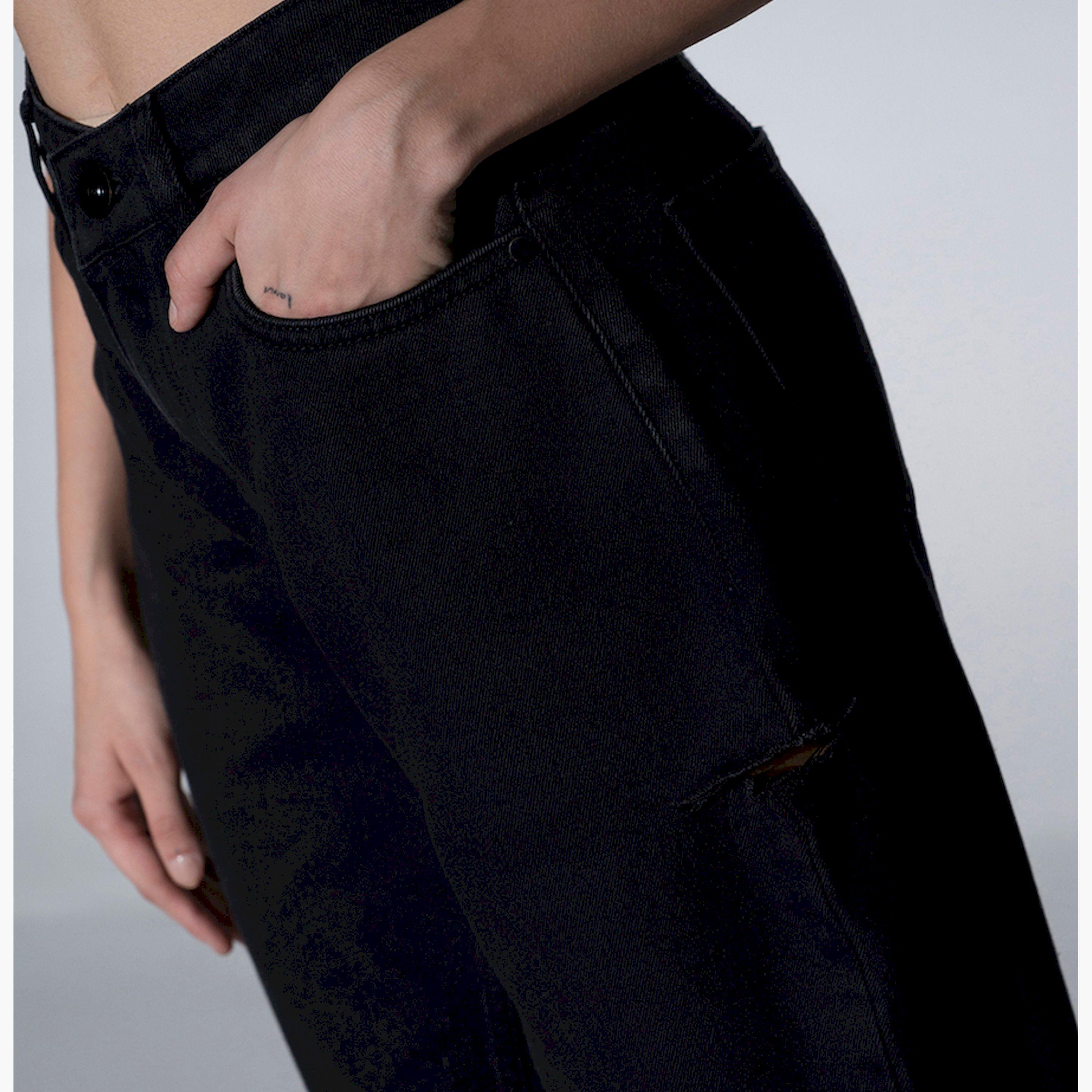 هابرهولم × ستايلي-  بنطال جينز للنساء أسود-women-clothing-bottoms-jeans-image-6