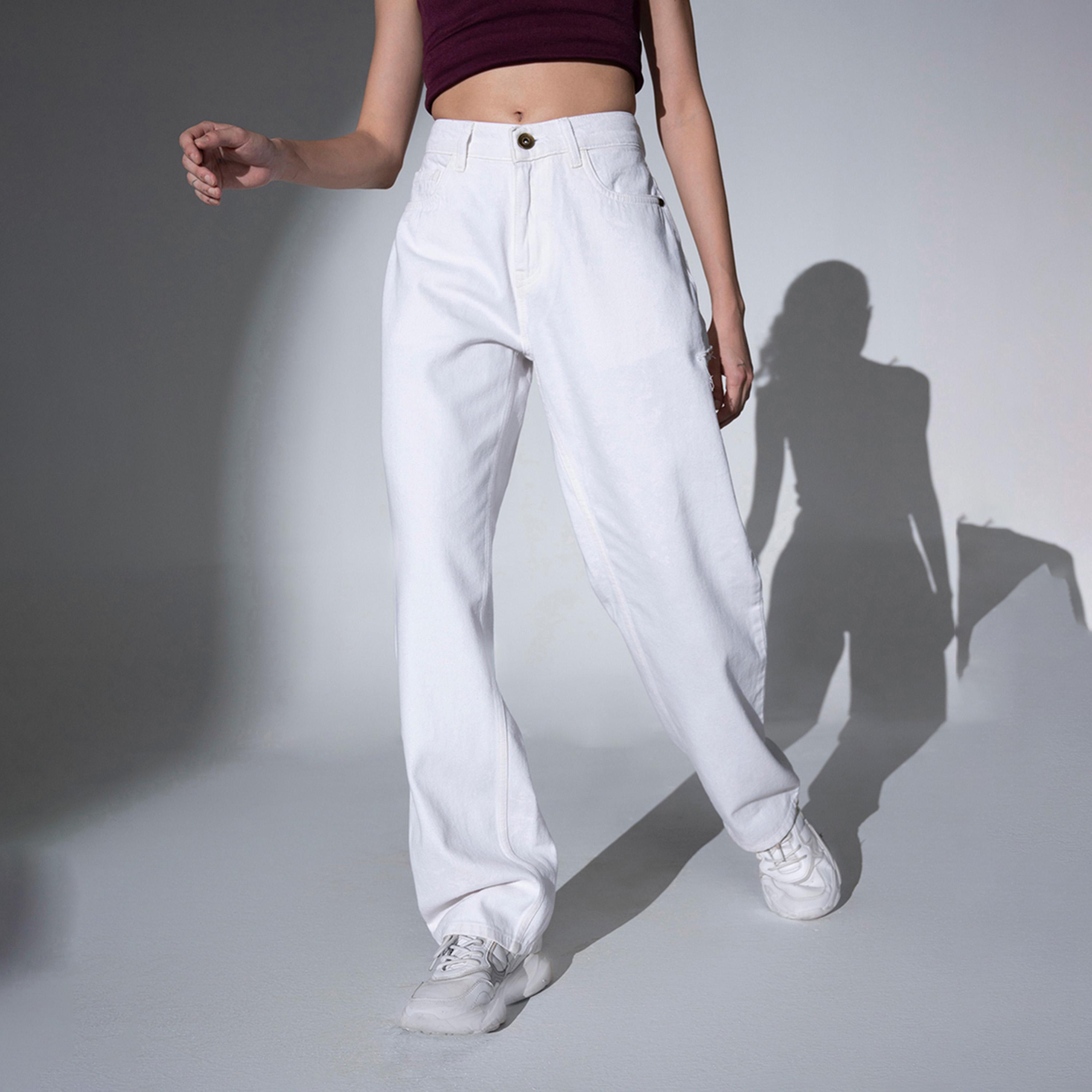 هابرهولم × ستايلي-  بنطال جينز نسائي أوف وايت-women-clothing-bottoms-jeans-image-3