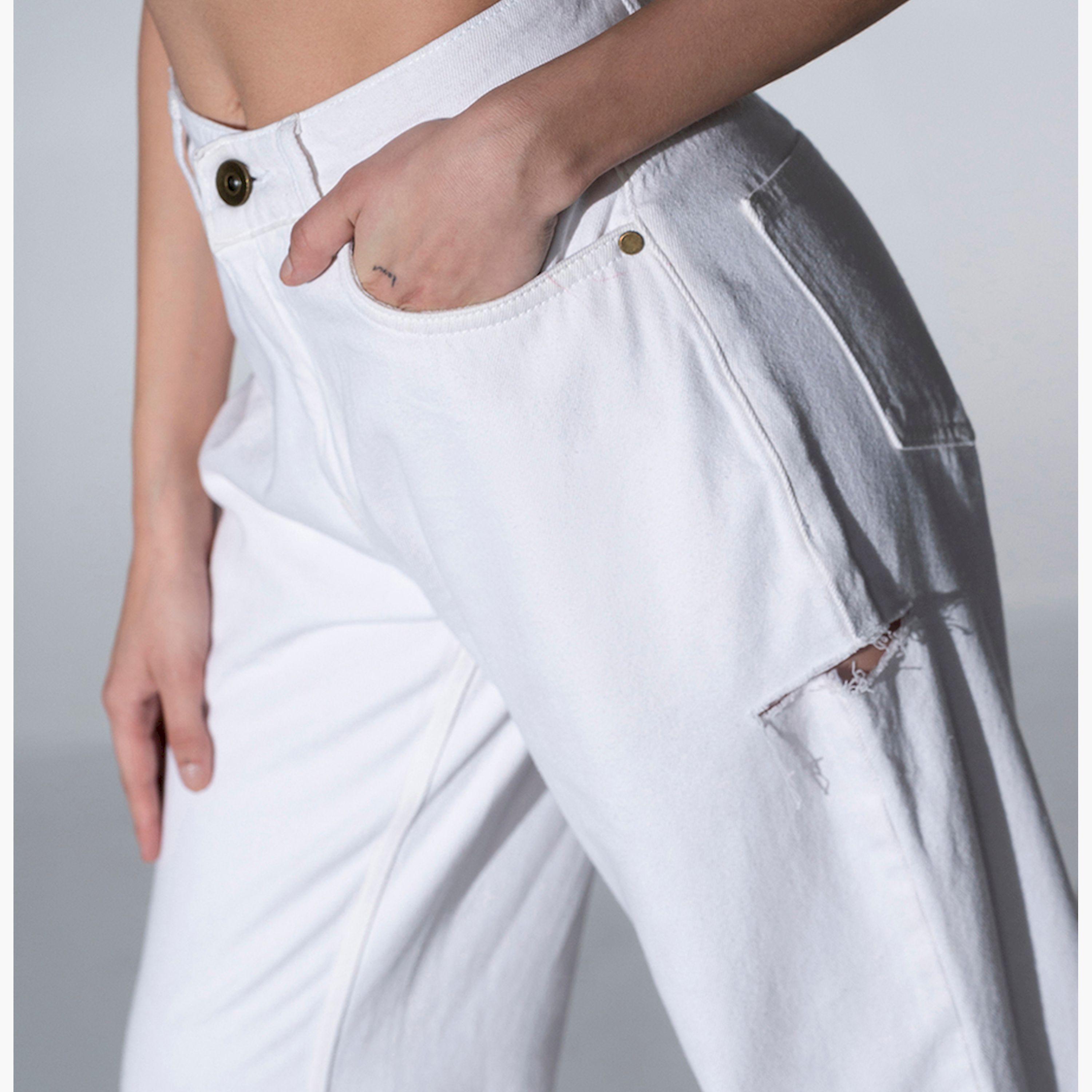 هابرهولم × ستايلي-  بنطال جينز نسائي أوف وايت-women-clothing-bottoms-jeans-image-6