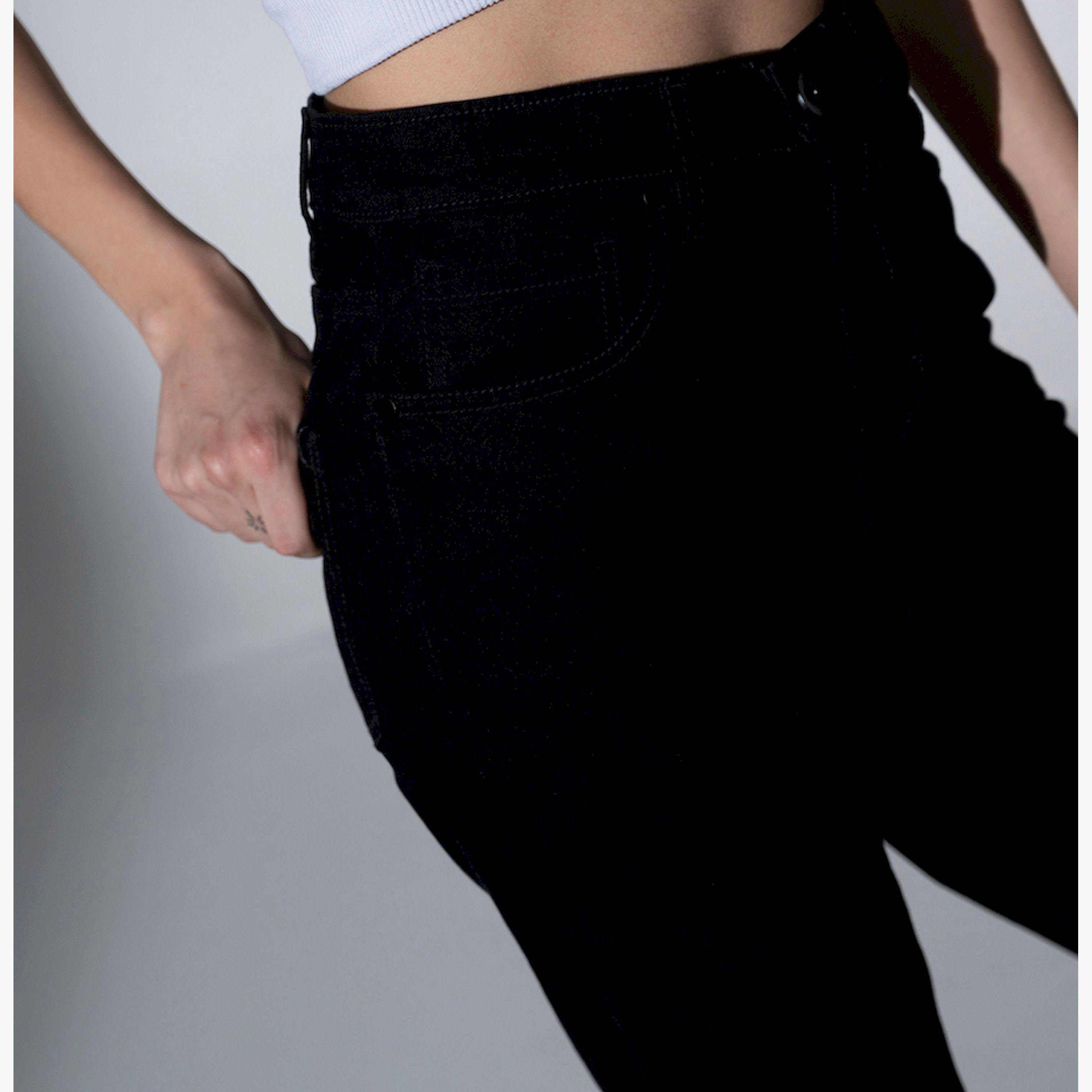 Hubberholme X Styli Women Black Jeans-women-clothing-bottoms-jeans-image-5