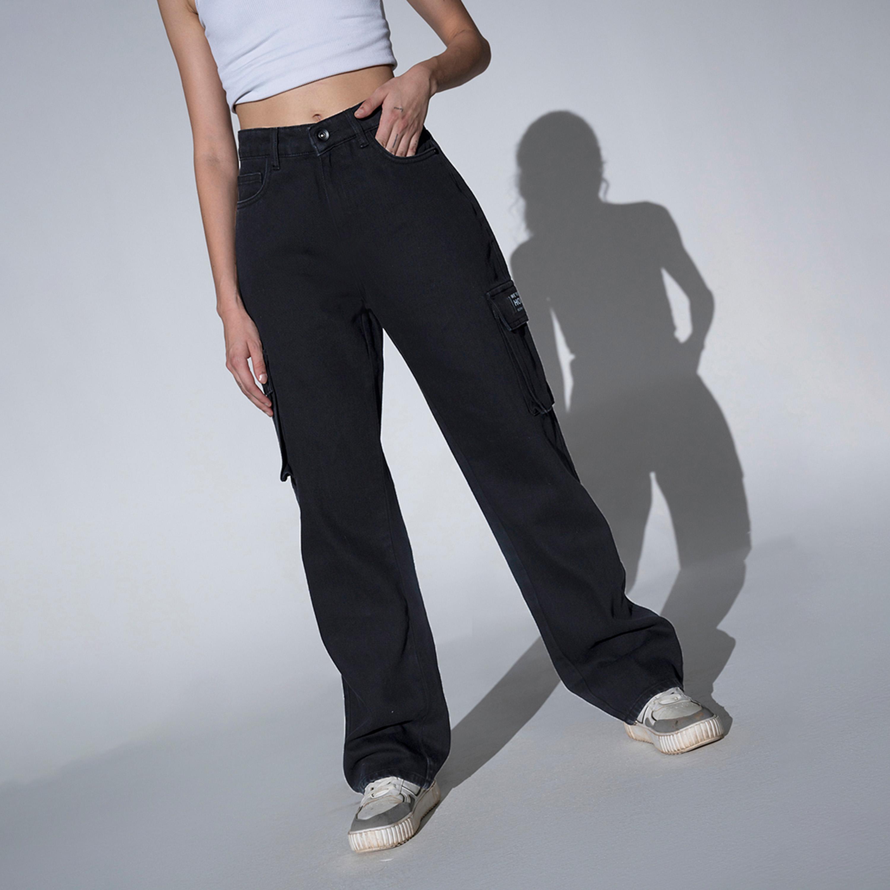 هابرهولم × ستايلي-  بنطال جينز للنساء أسود-women-clothing-bottoms-jeans-image-6