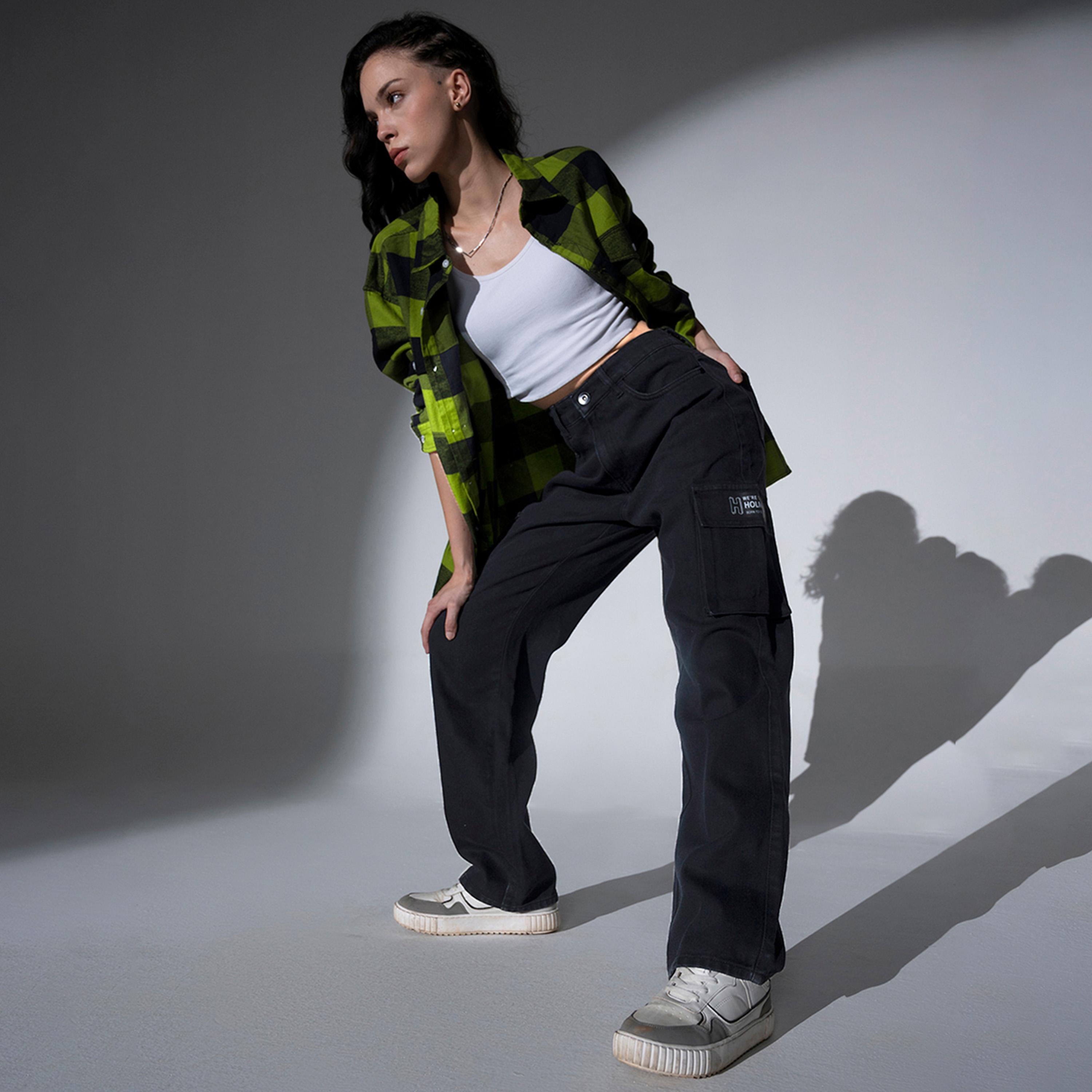 هابرهولم × ستايلي-  بنطال جينز للنساء أسود-women-clothing-bottoms-jeans-image-5