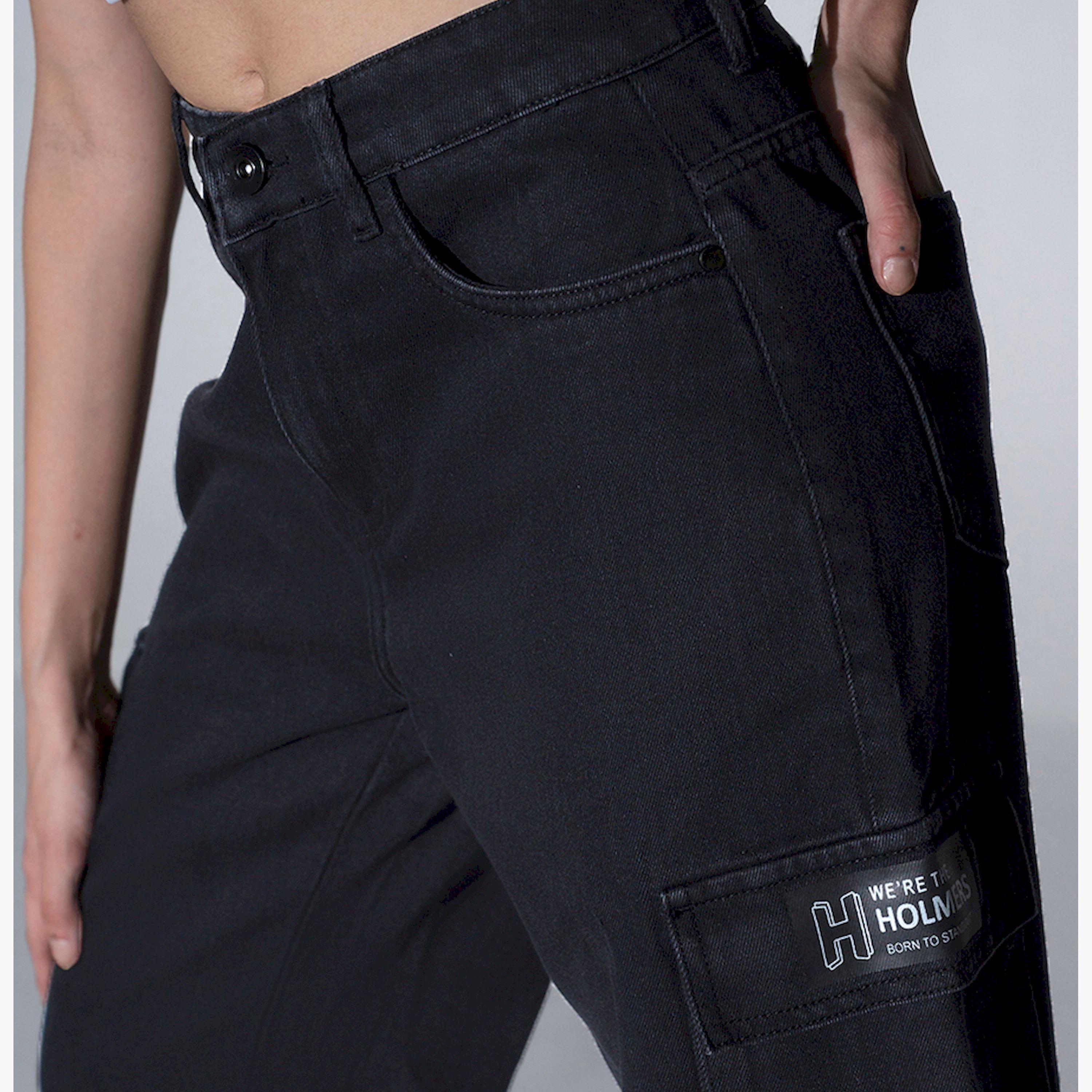 هابرهولم × ستايلي-  بنطال جينز للنساء أسود-women-clothing-bottoms-jeans-image-1