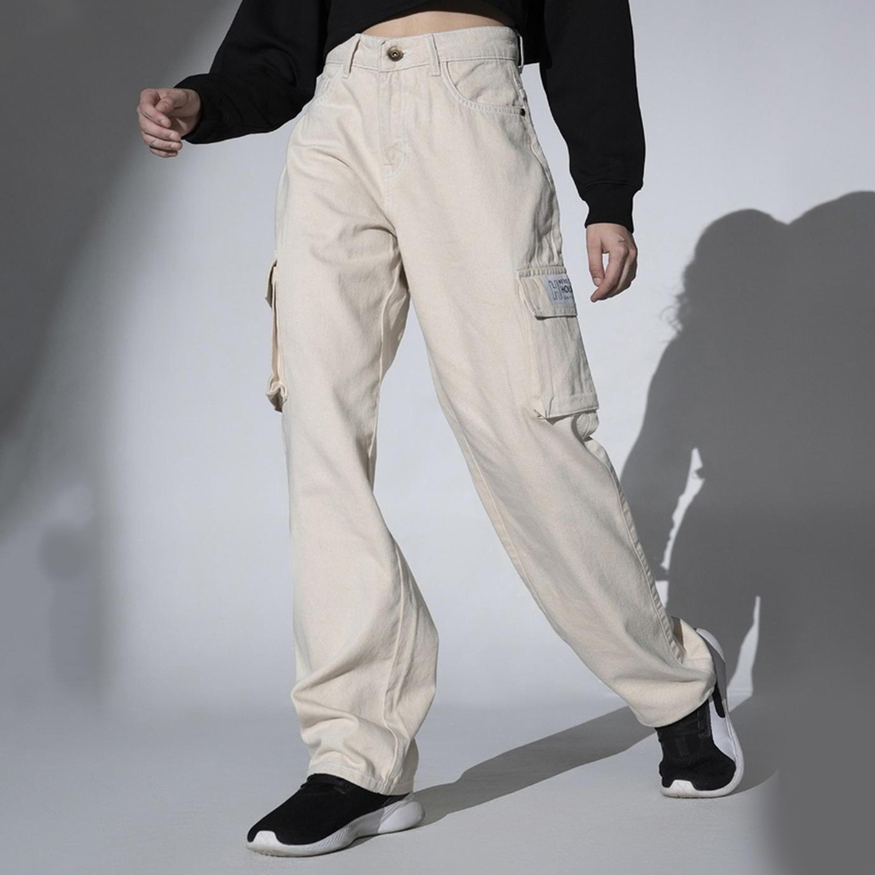 هابرهولم × ستايلي-  بنطال جينز نسائي أوف وايت-women-clothing-bottoms-jeans-image-3