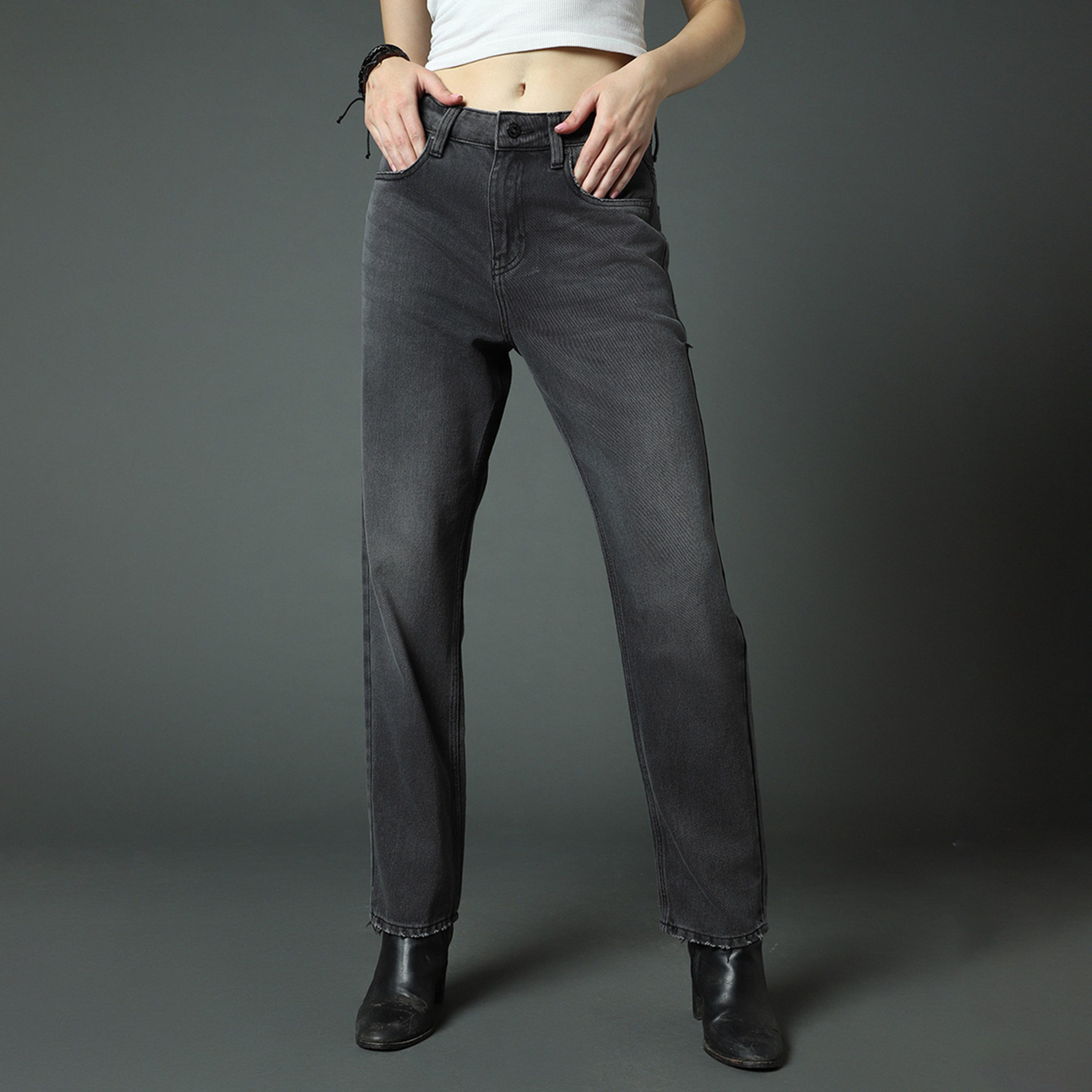 هاي ستار × ستايلي-  بنطال جينز للنساء أسود-women-clothing-bottoms-jeans-image-5