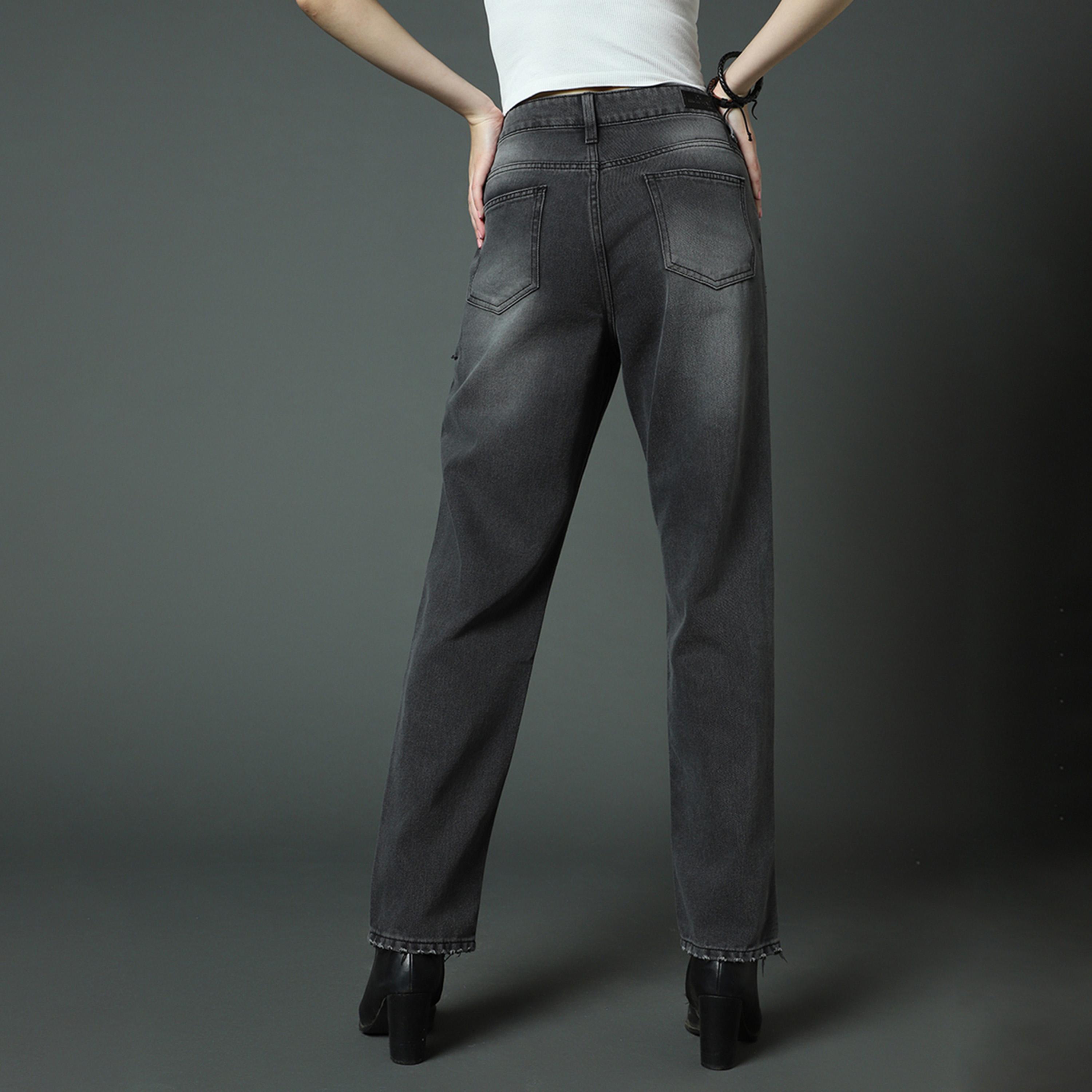هاي ستار × ستايلي-  بنطال جينز للنساء أسود-women-clothing-bottoms-jeans-image-6
