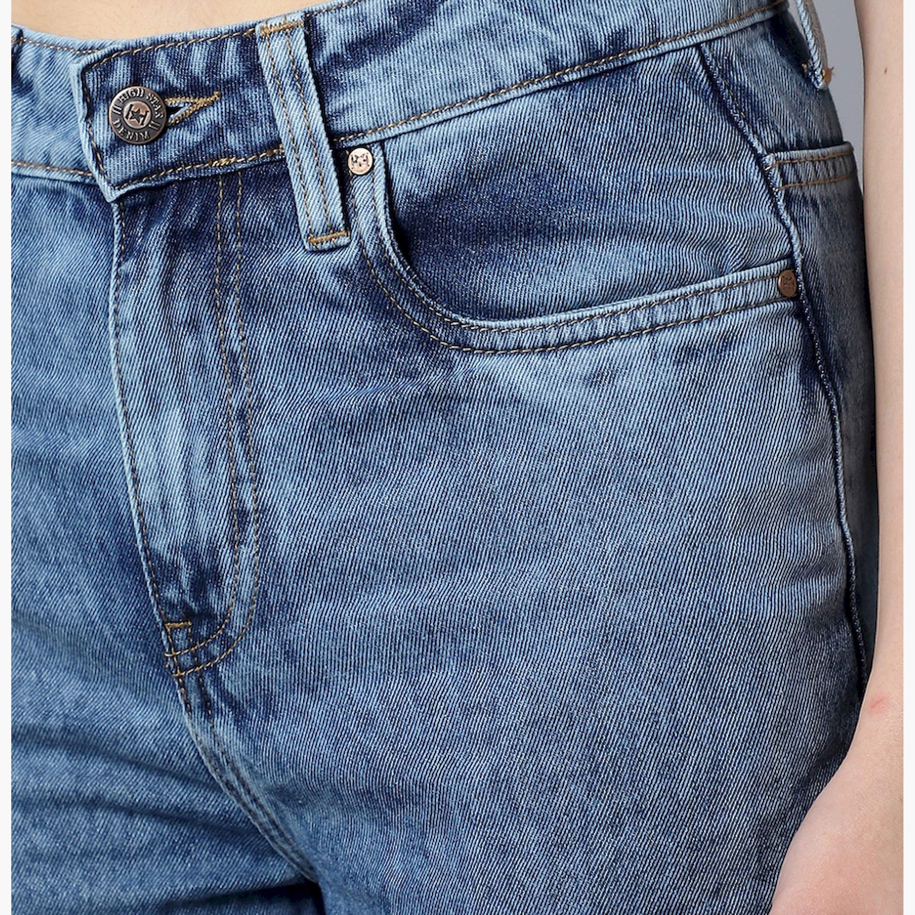 هاي ستار × ستايلي-  بنطال جينز للنساء أزرق-women-clothing-bottoms-jeans-image-4