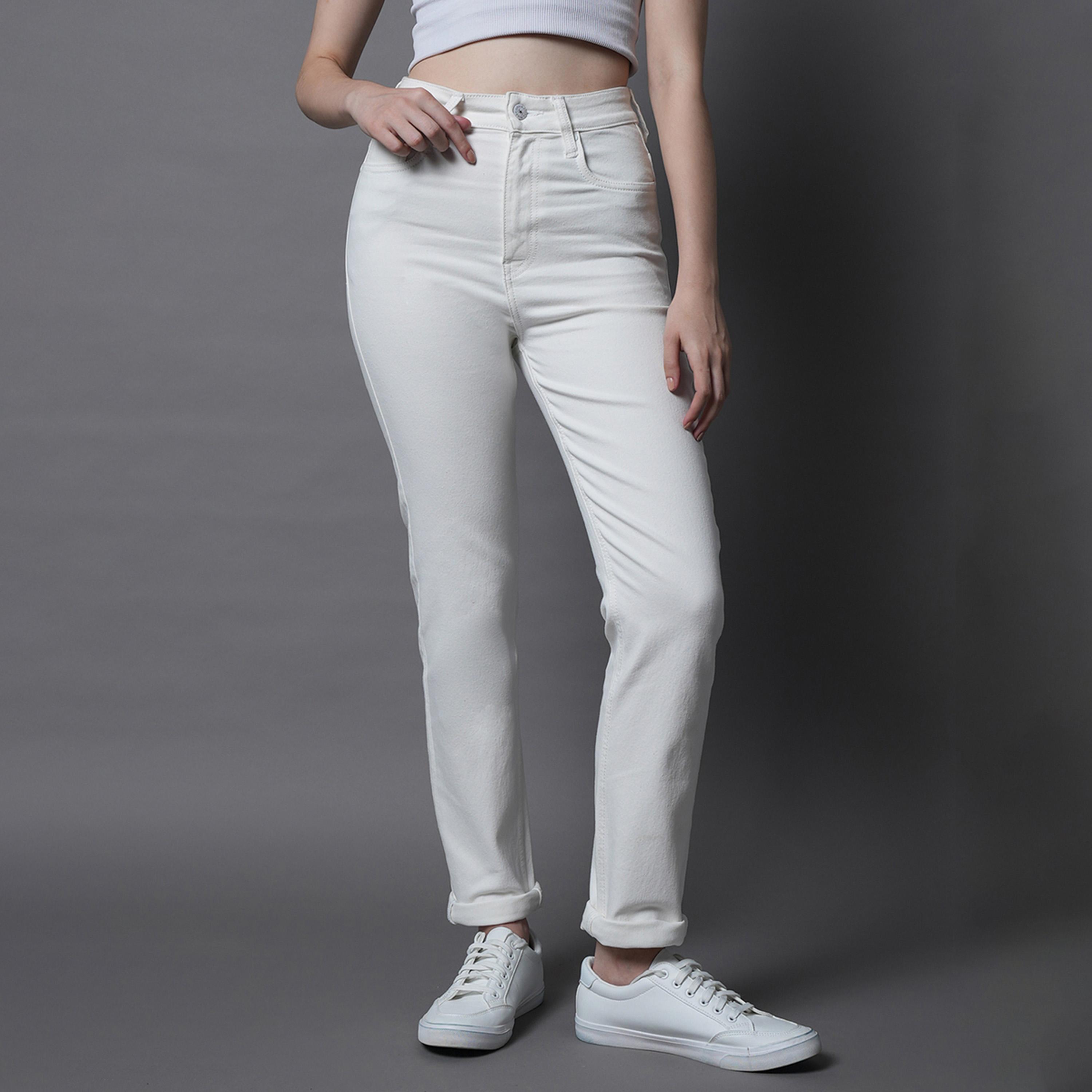 High Star X Styli Women White Jeans-women-clothing-bottoms-jeans-image-1