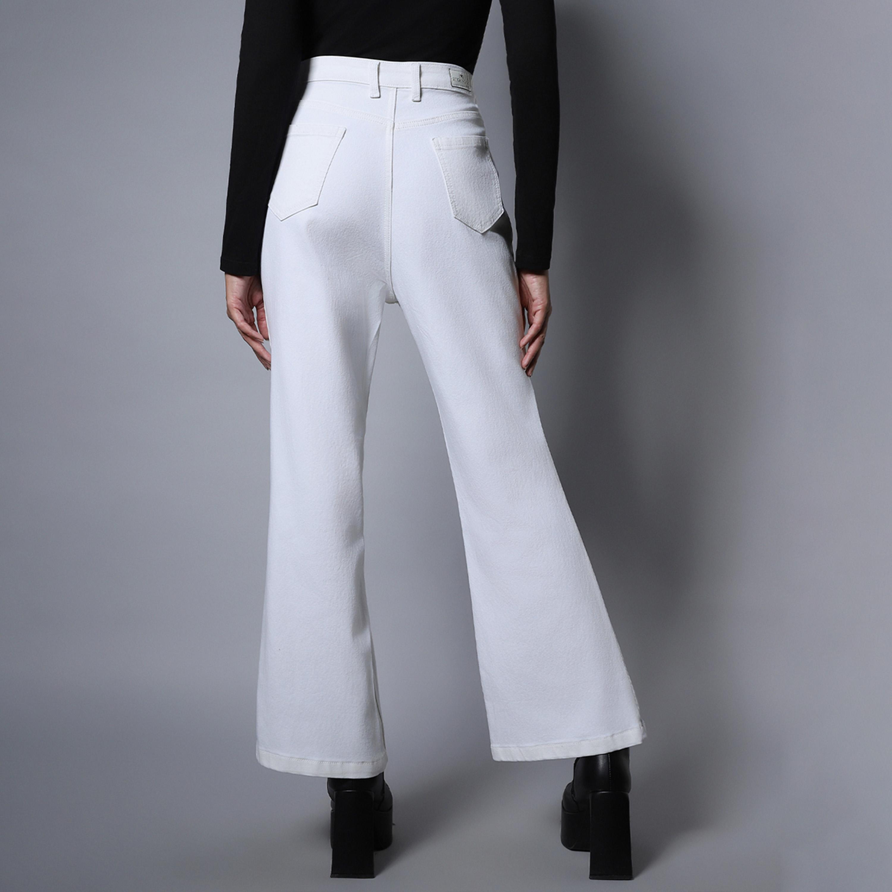 هاي ستار × ستايلي-  بنطال جينز نسائي أبيض-women-clothing-bottoms-jeans-image-3