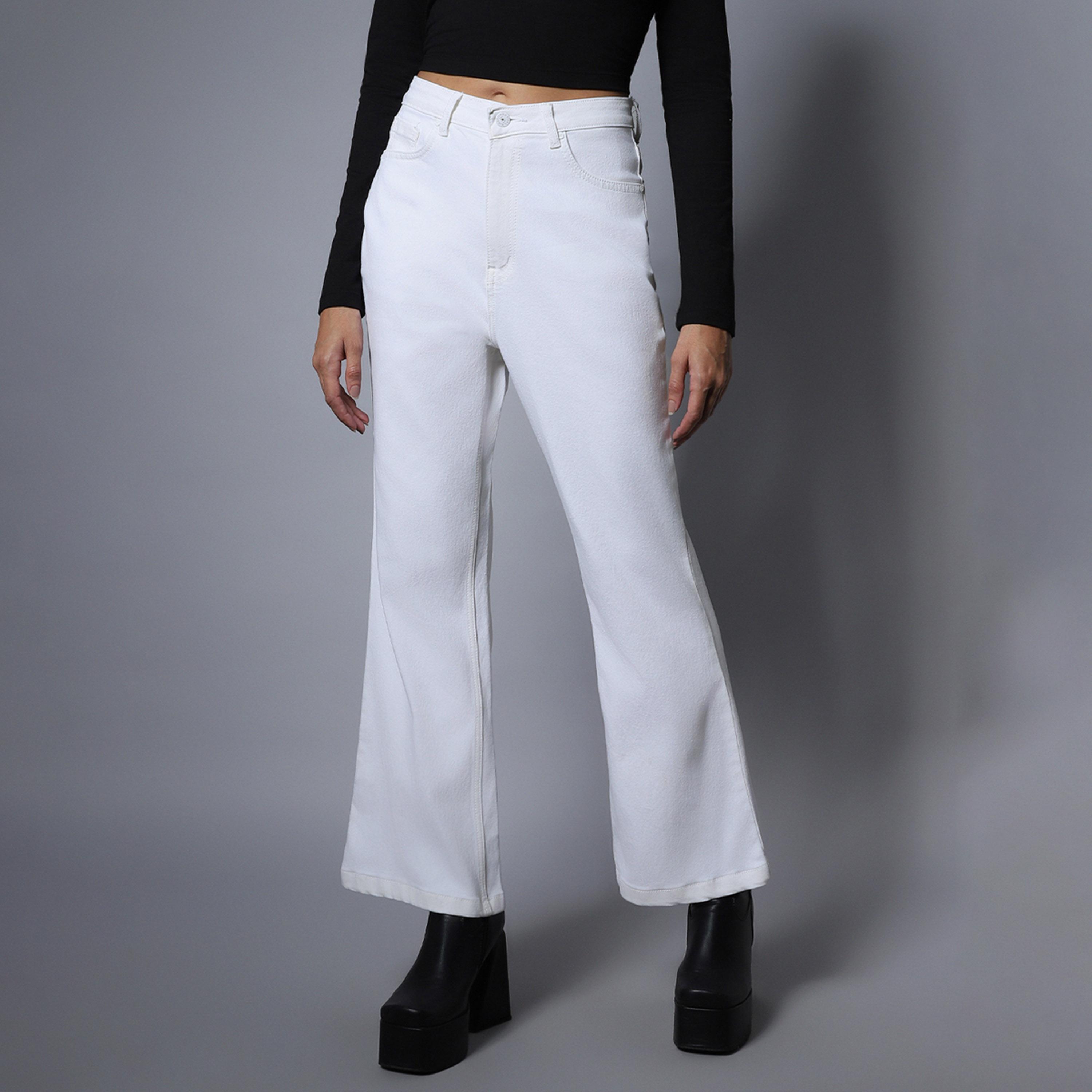 هاي ستار × ستايلي-  بنطال جينز نسائي أبيض-women-clothing-bottoms-jeans-image-5