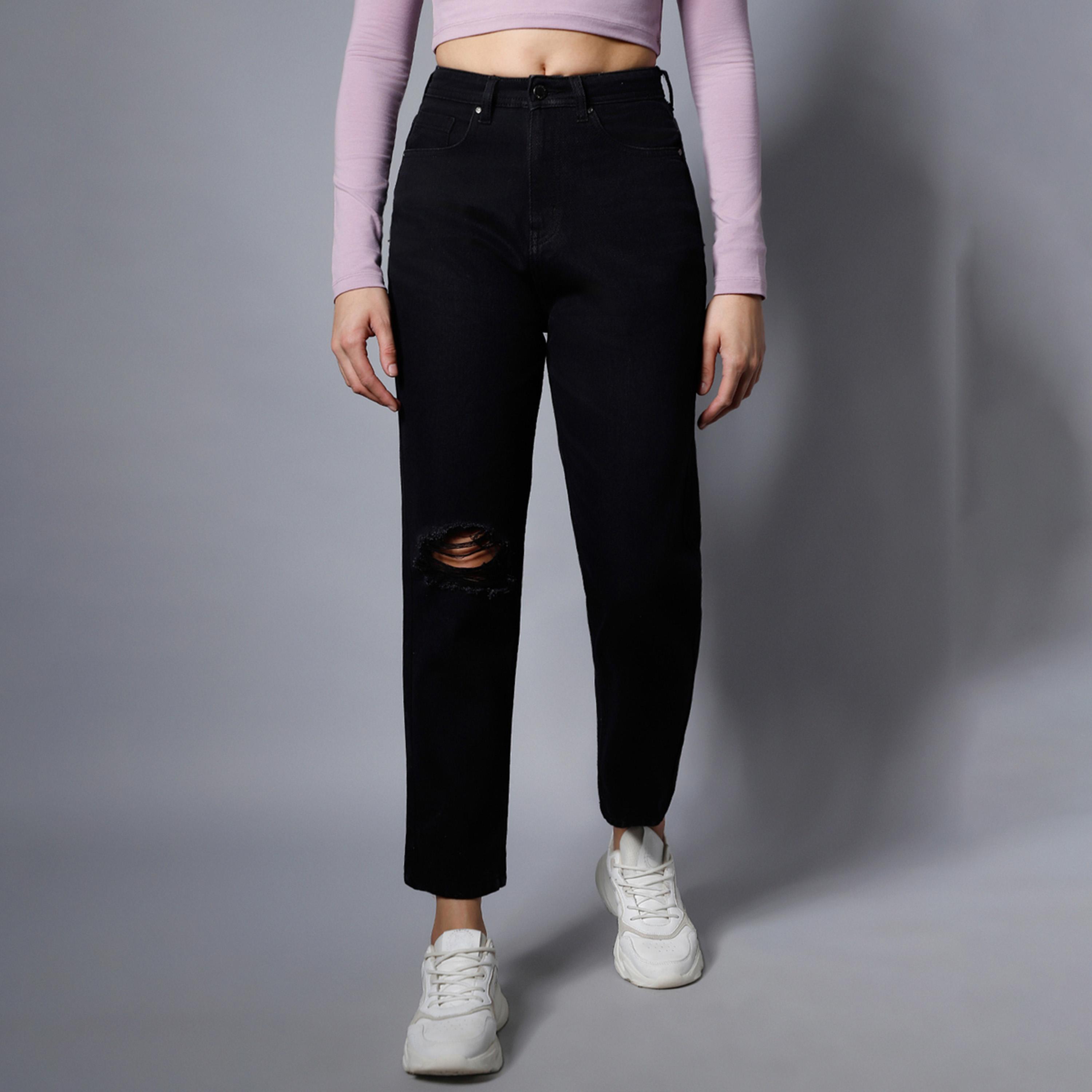 High Star X Styli Women Black Jeans-women-clothing-bottoms-jeans-image-1