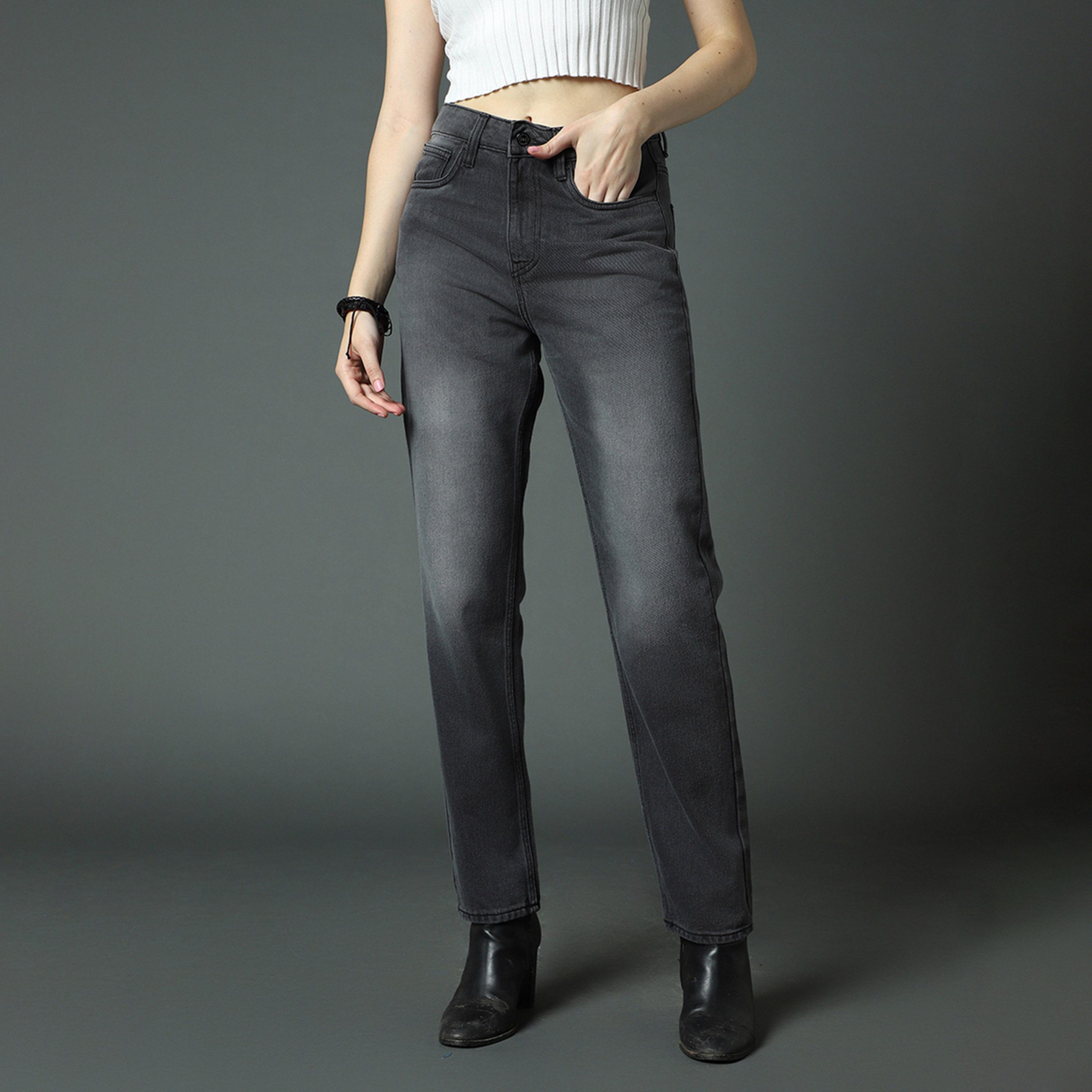 هاي ستار × ستايلي-  بنطال جينز للنساء أسود-women-clothing-bottoms-jeans-image-5