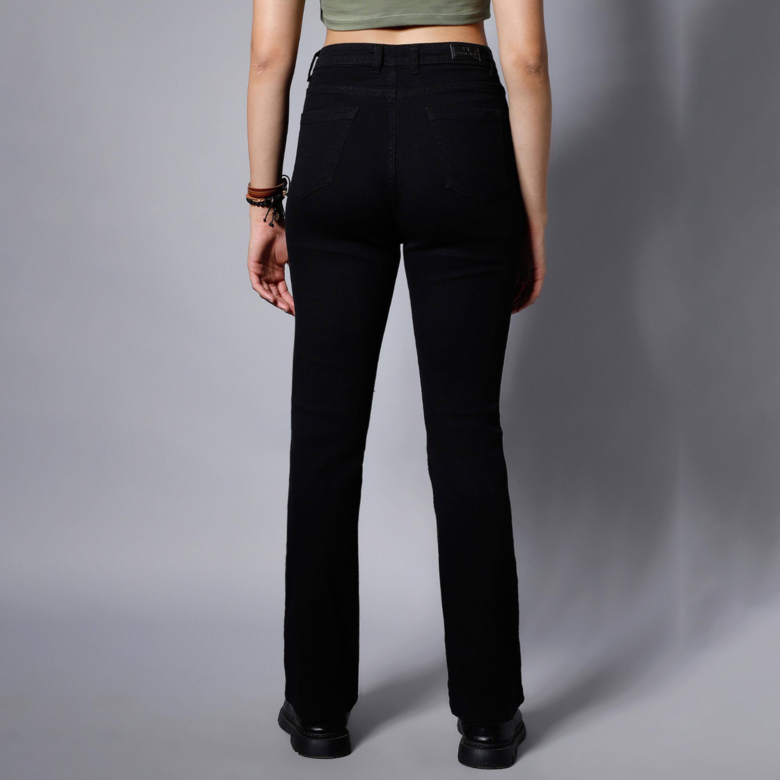 هاي ستار × ستايلي-  بنطال جينز للنساء أسود-women-clothing-bottoms-jeans-image-3