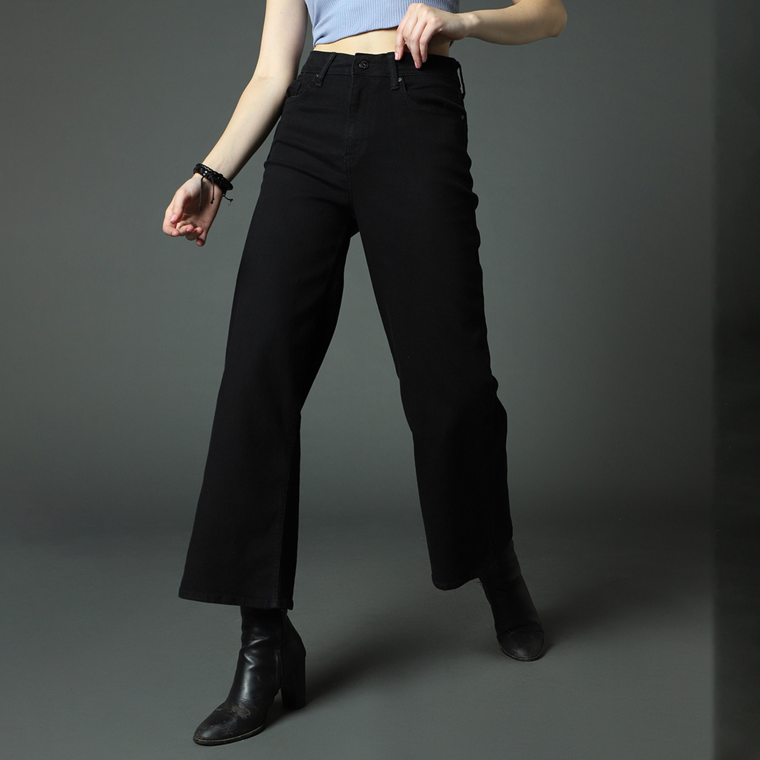 هاي ستار × ستايلي-  بنطال جينز للنساء أسود-women-clothing-bottoms-jeans-image-4