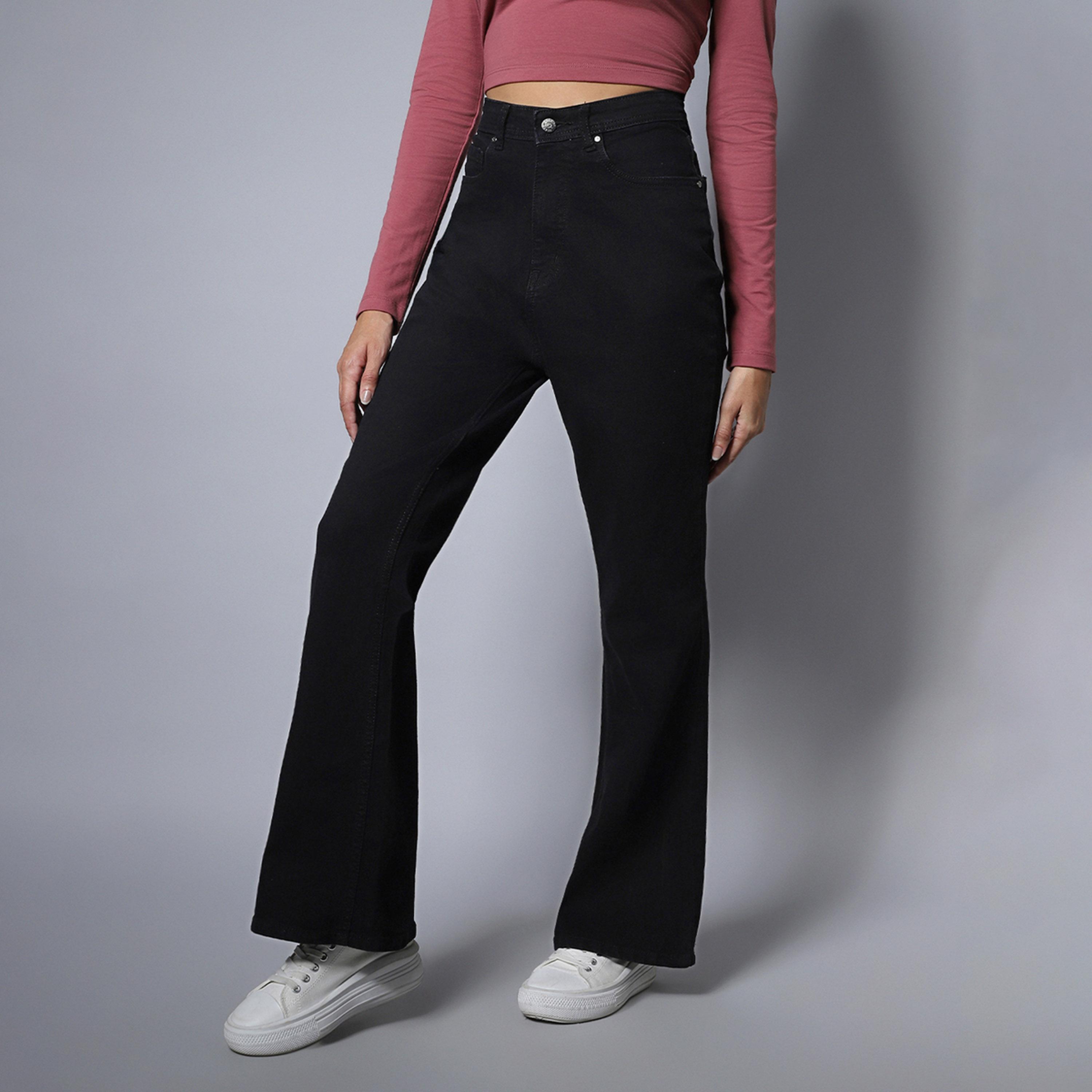 هاي ستار × ستايلي-  بنطال جينز للنساء أسود-women-clothing-bottoms-jeans-image-2