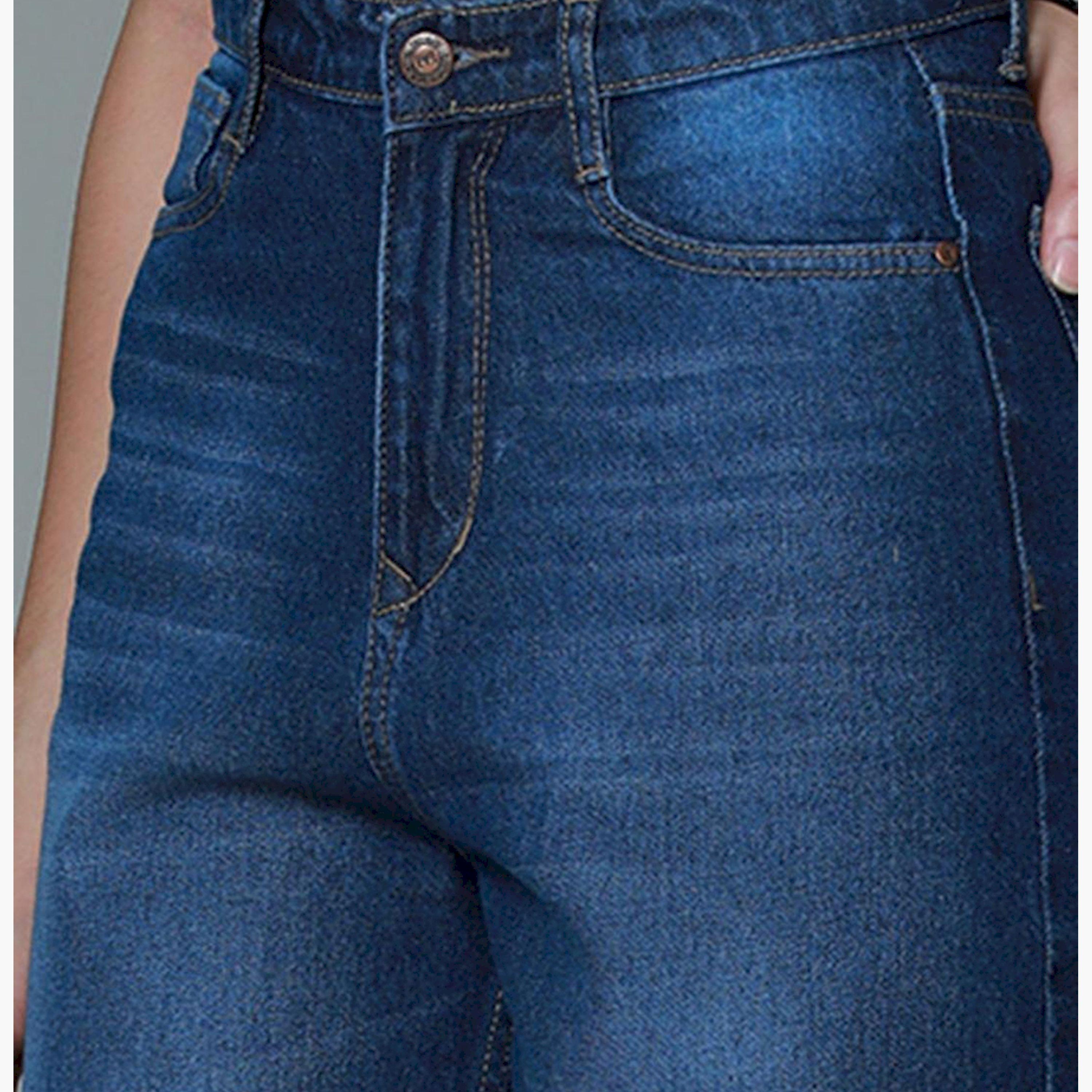 هاي ستار × ستايلي-  بنطال جينز نسائي نيلي 3-women-clothing-bottoms-jeans-image-6
