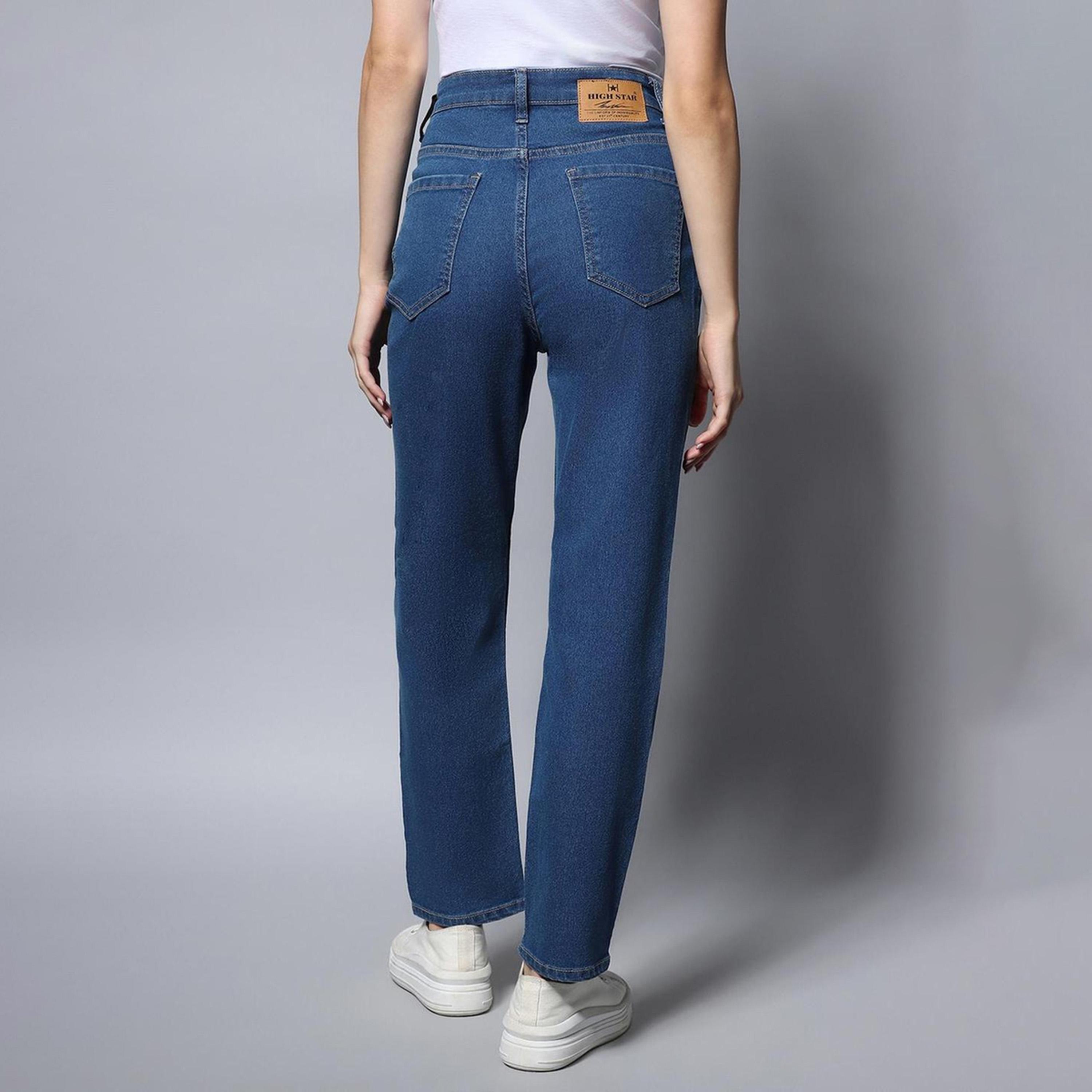 هاي ستار × ستايلي-  بنطال جينز نسائي نيلي-women-clothing-bottoms-jeans-image-4