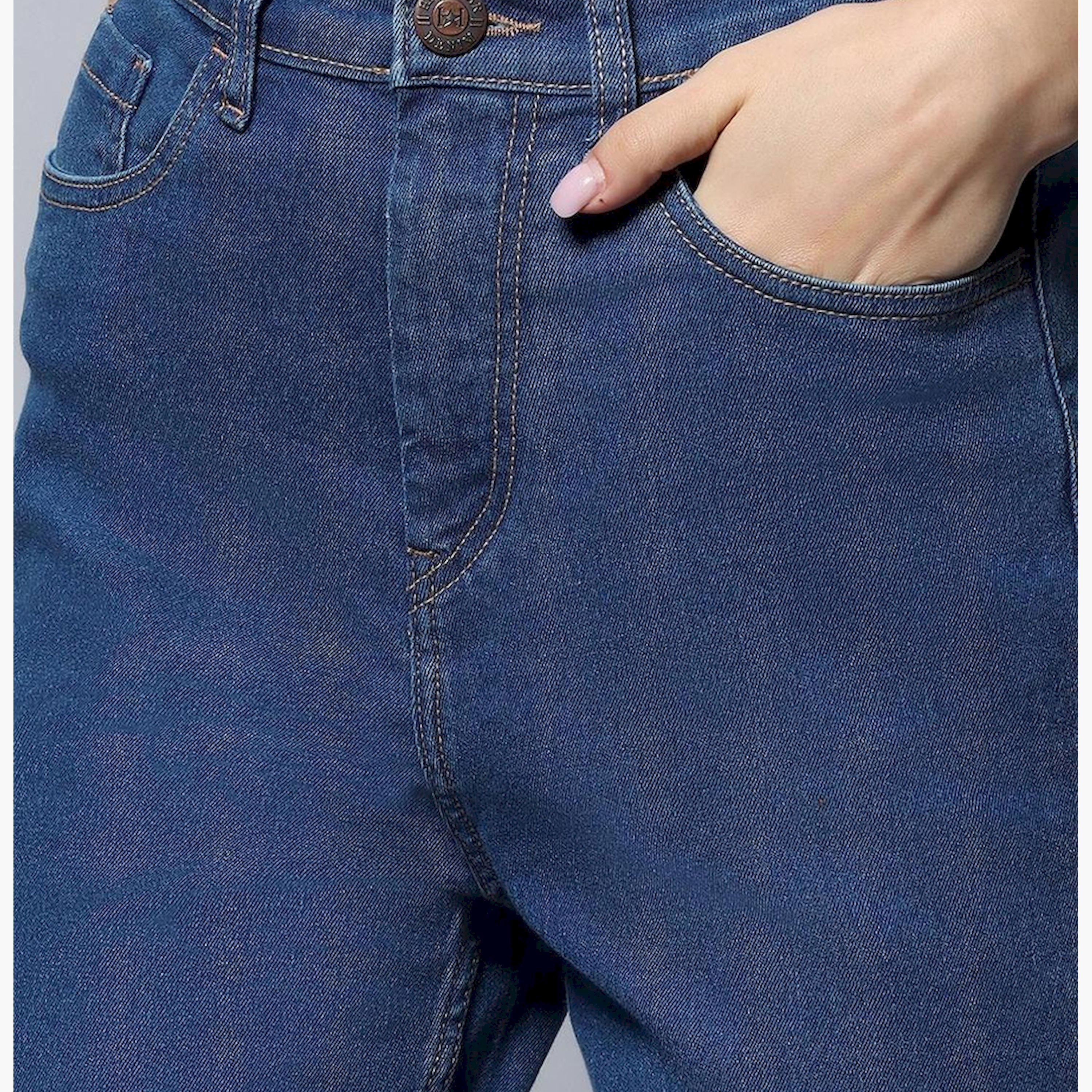 هاي ستار × ستايلي-  بنطال جينز نسائي نيلي-women-clothing-bottoms-jeans-image-5